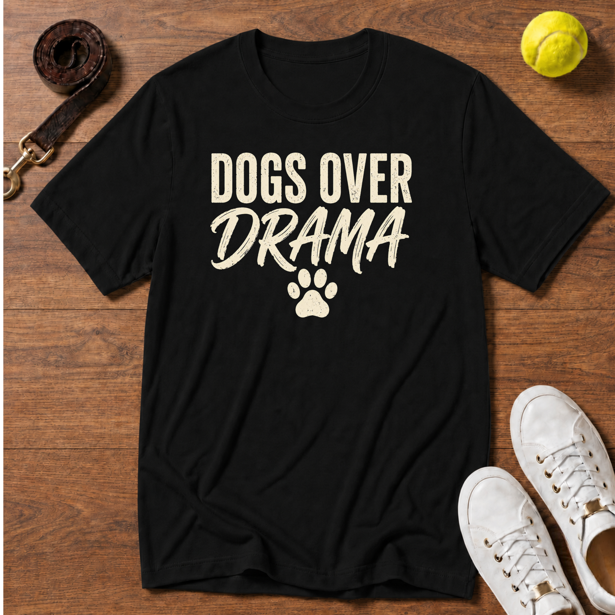 Dogs Over Drama Gildan Softstyle Tee