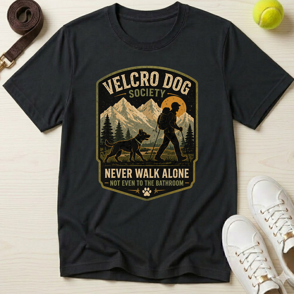Velcro Dog Society — 'Never Walk Alone T-Shirt