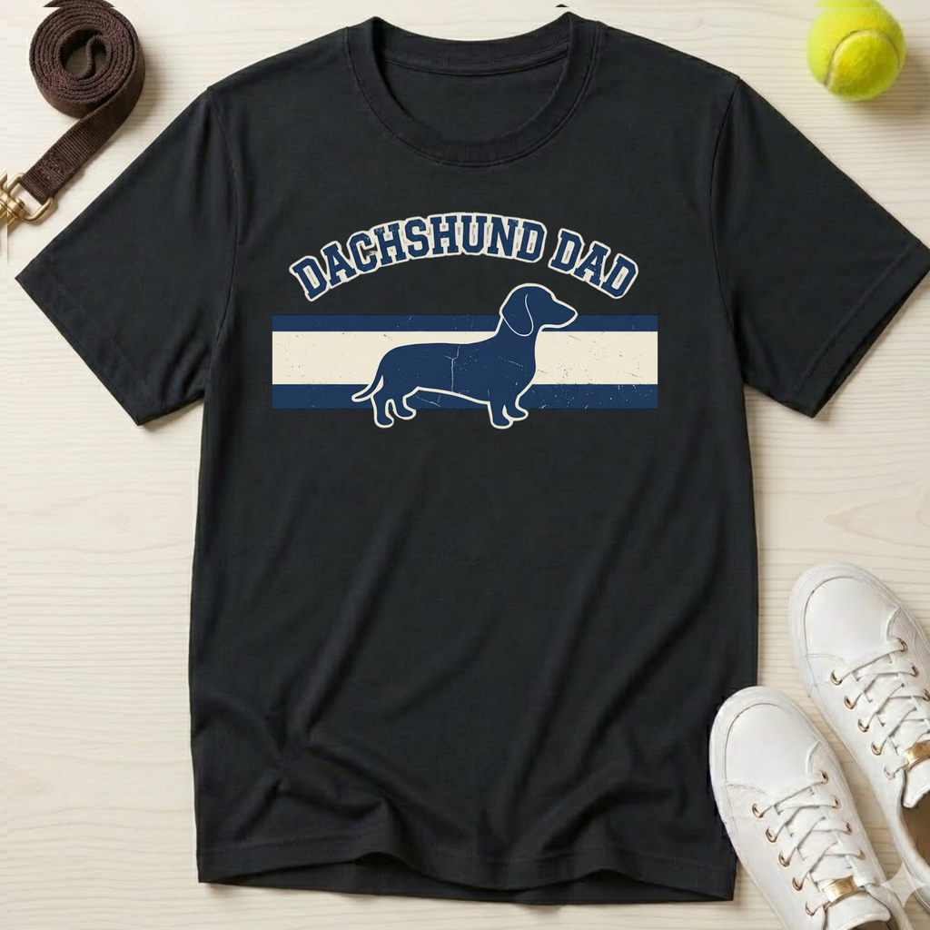 Dachshund Dad T-Shirt — Gildan Softstyle
