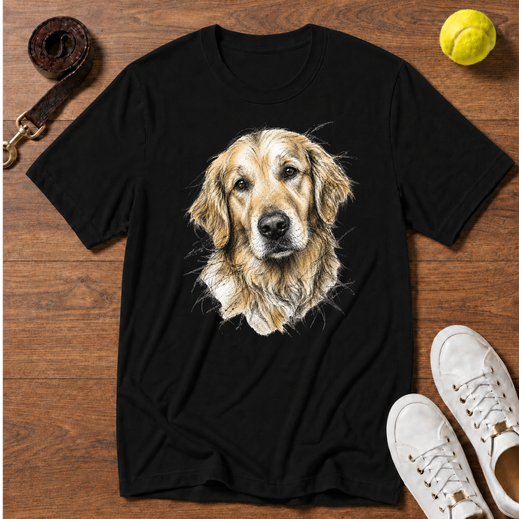 Golden Retriever T-Shirt – Gildan Softstyle