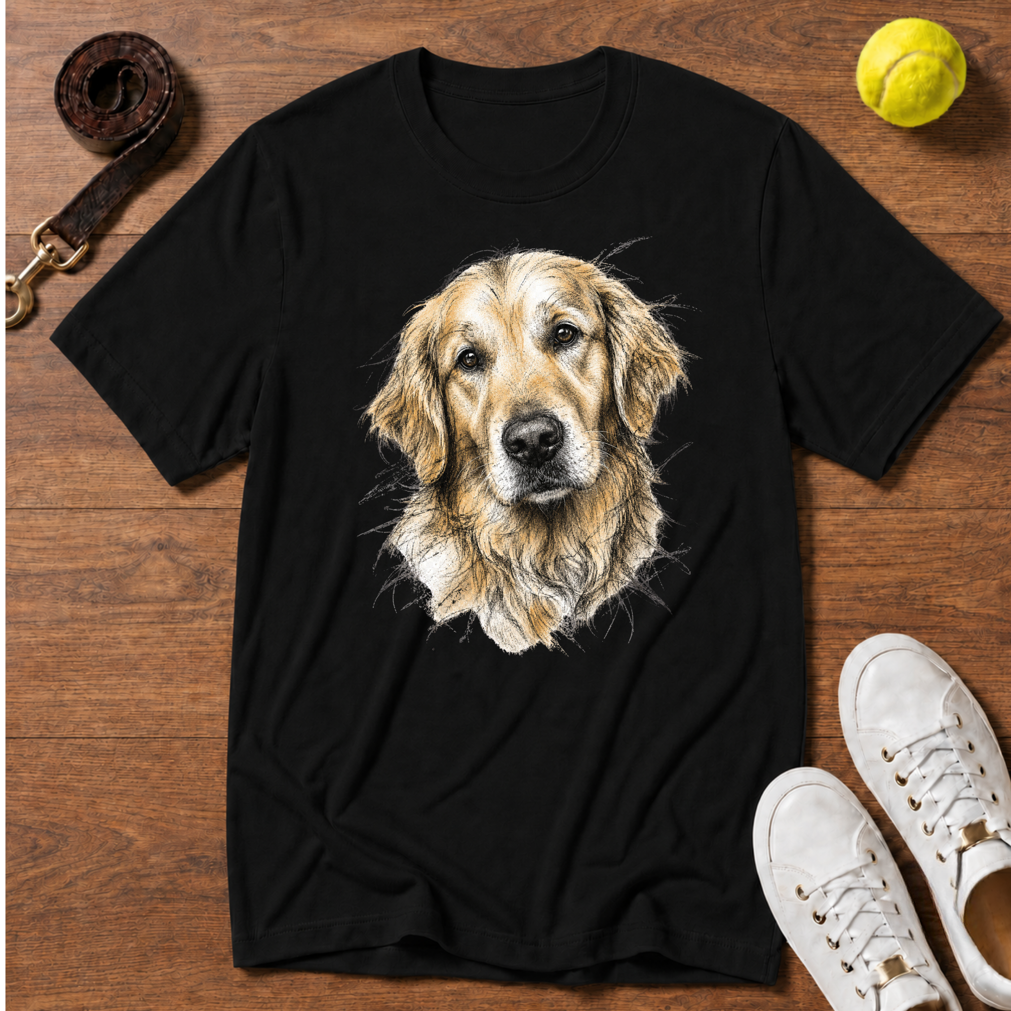 Golden Retriever T-Shirt – Gildan Softstyle
