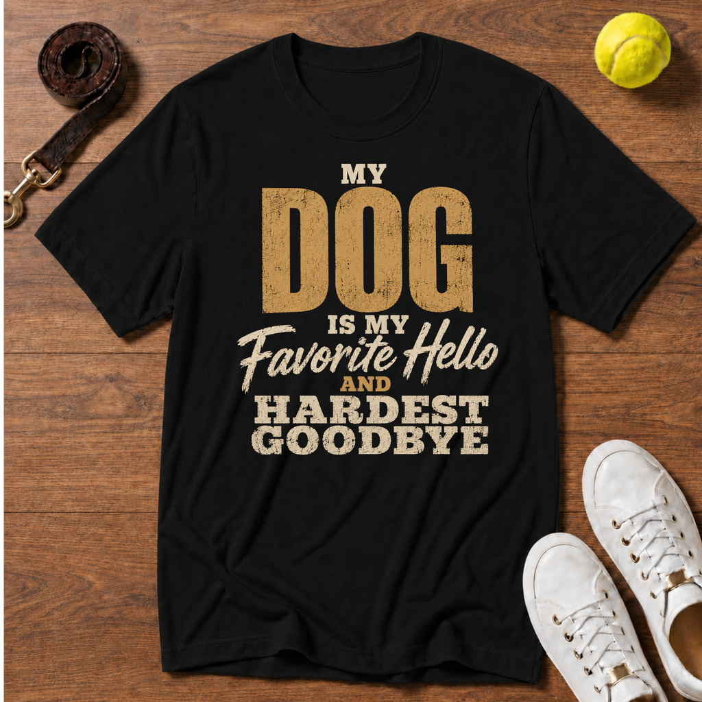 Hardest Goodbye T-Shirt – Gildan Softstyle