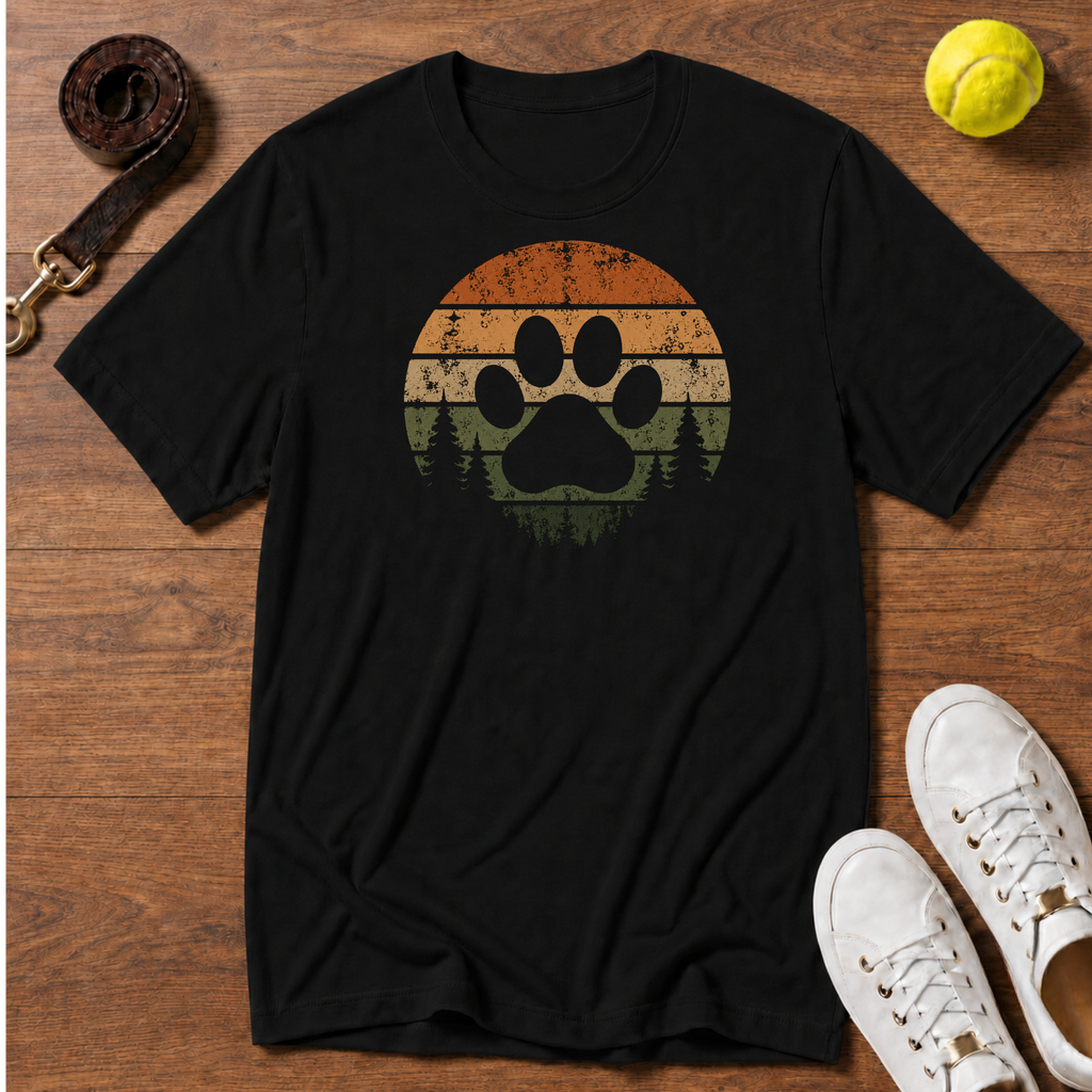 Paw Print T-Shirt – Gildan Softstyle