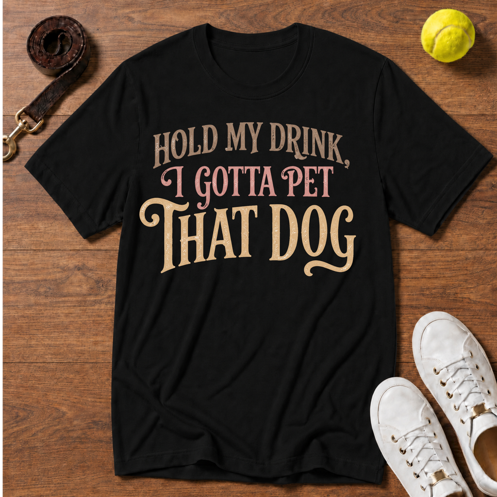 Hold My Drink T-Shirt – Gildan Softstyle