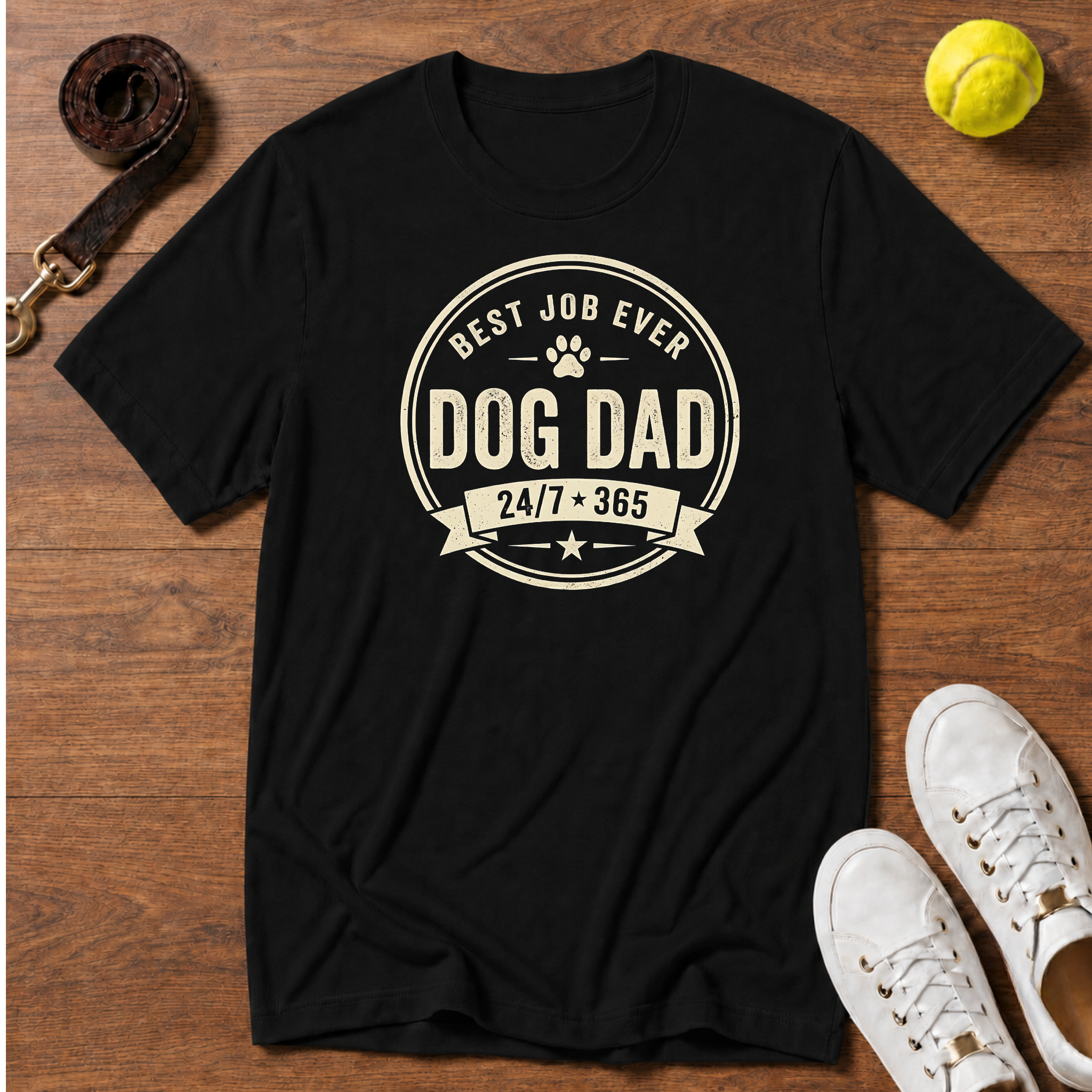 Proud Dog Dad T-Shirt – Gildan Softstyle