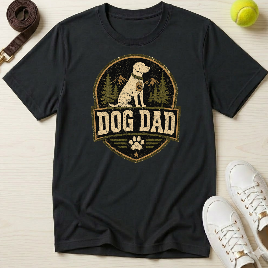 Dog Dad T‑Shirt