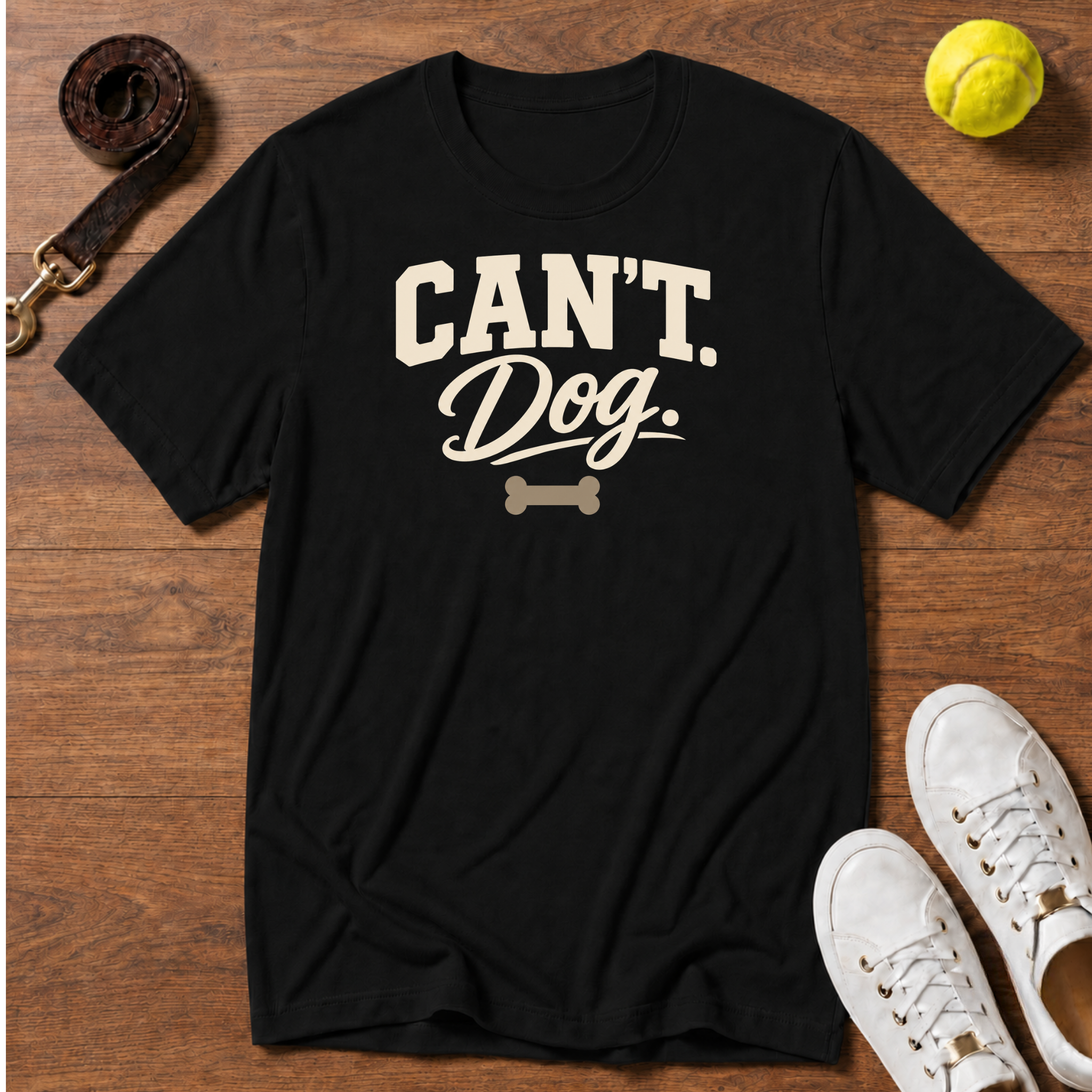 Can’t. Dog. Gildan Softstyle Tee