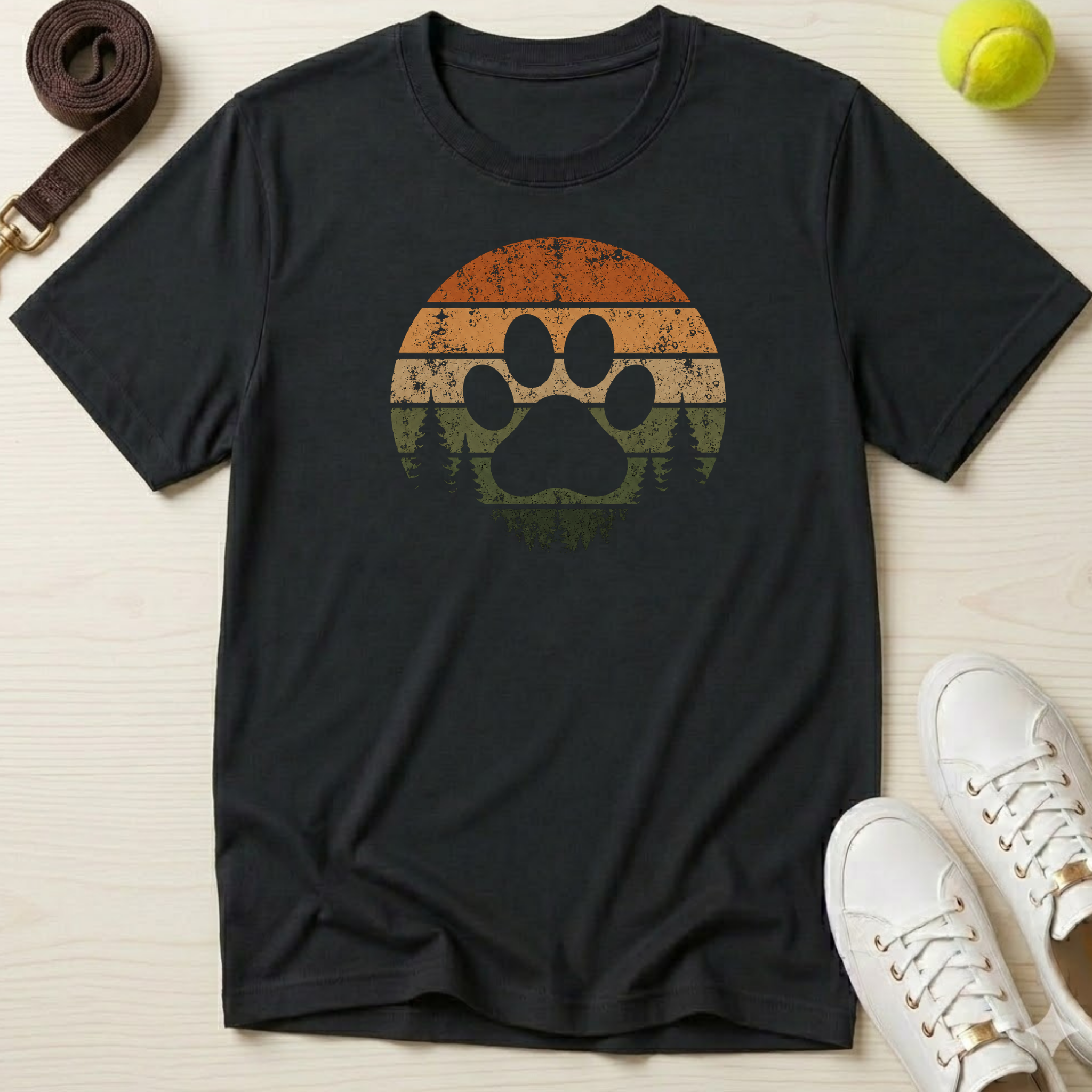 Paw Print, Classic T‑Shirt