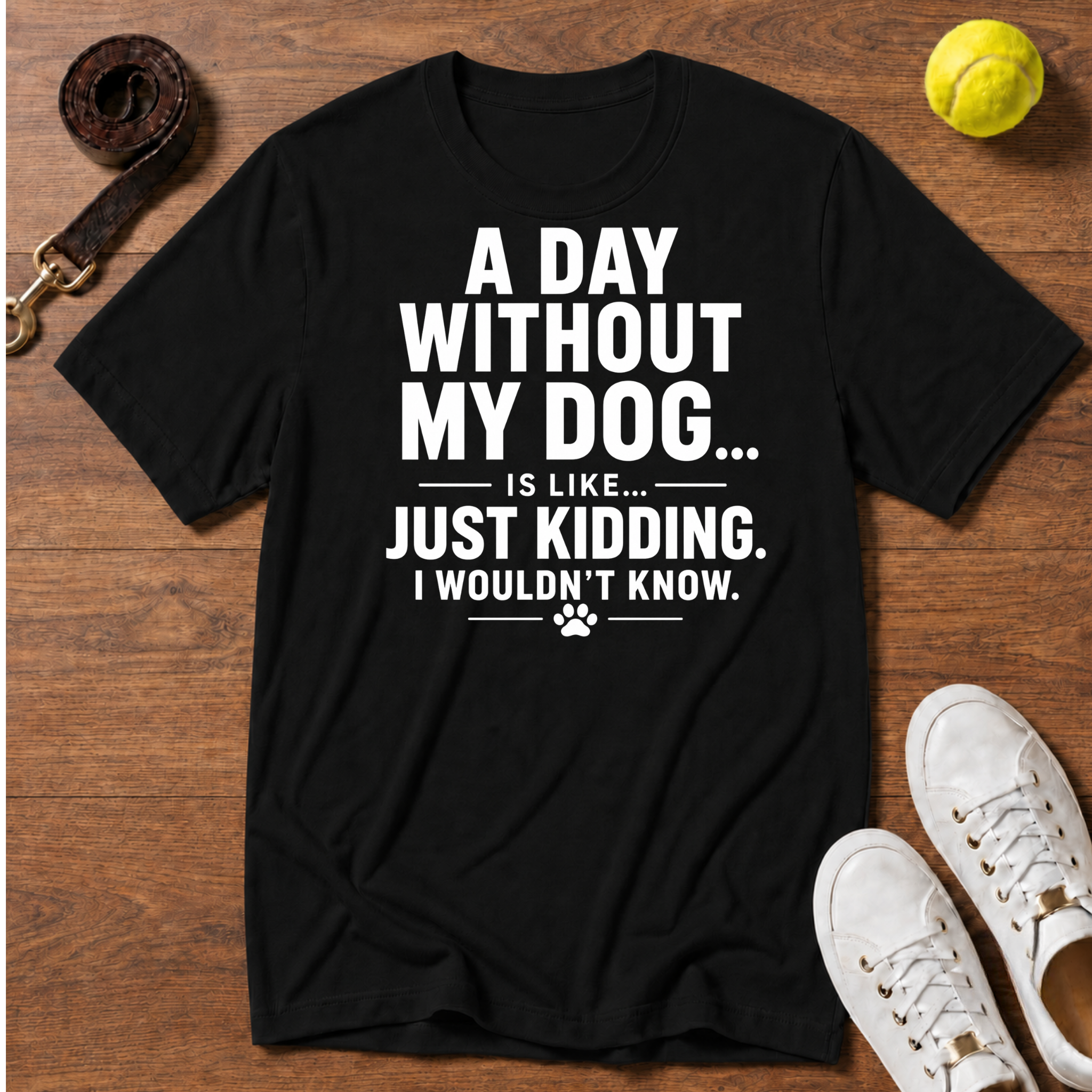 Without My Dog T-Shirt – Gildan Softstyle