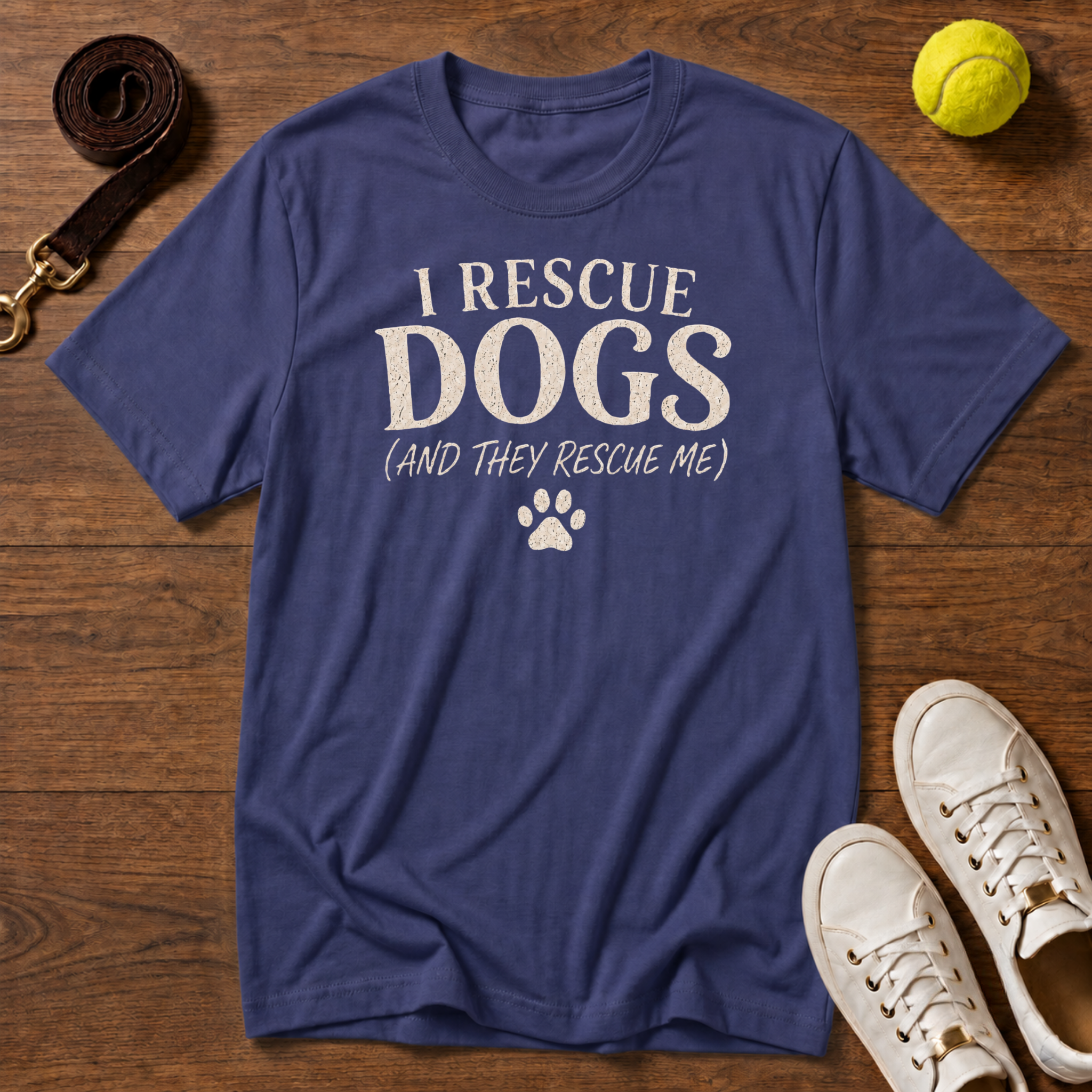 I Rescue Dogs T-Shirt – Gildan Softstyle