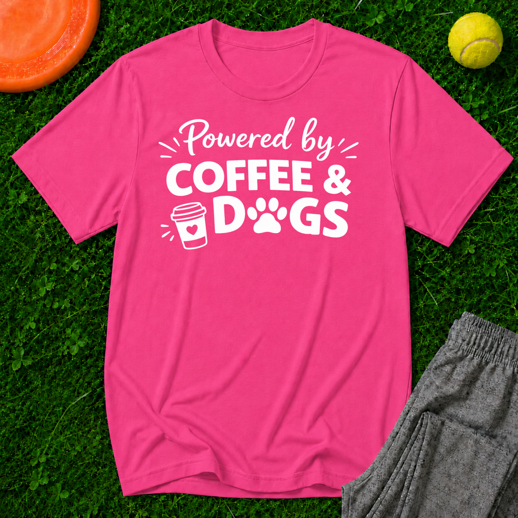Coffee And Dogs- Classic T-Shirt