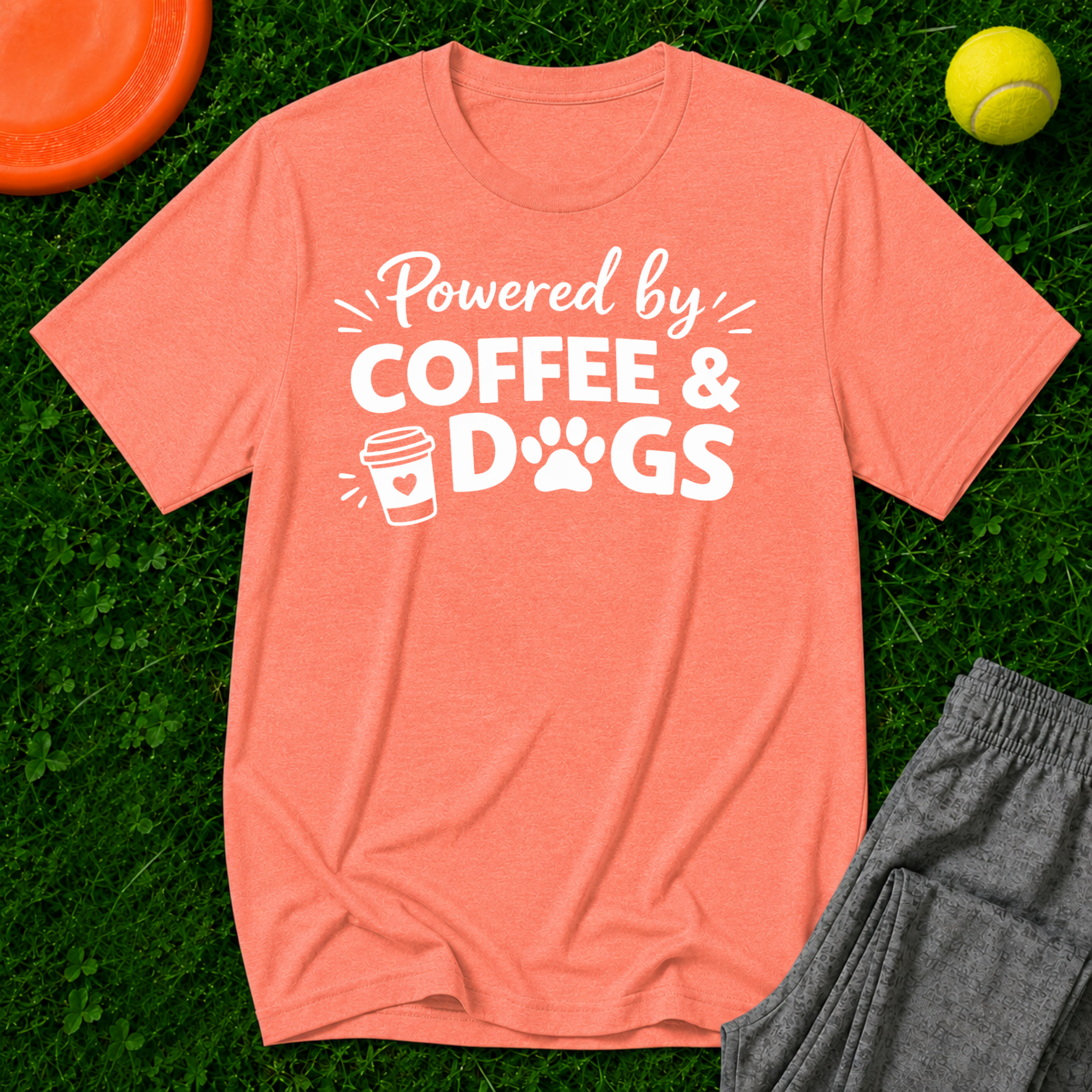 Coffee And Dogs- Classic T-Shirt