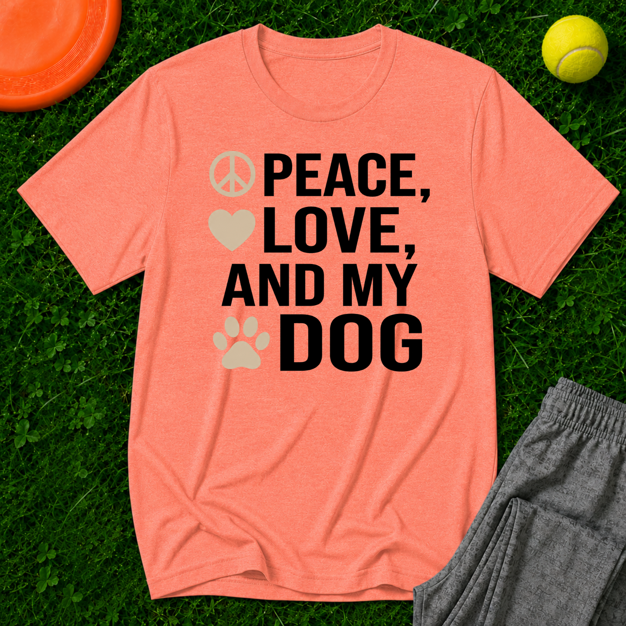 Peace, Love, Classic T-Shirt