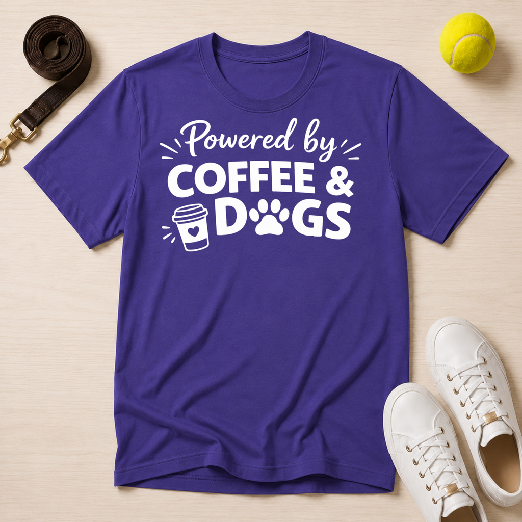 Coffee And Dogs- Classic T-Shirt