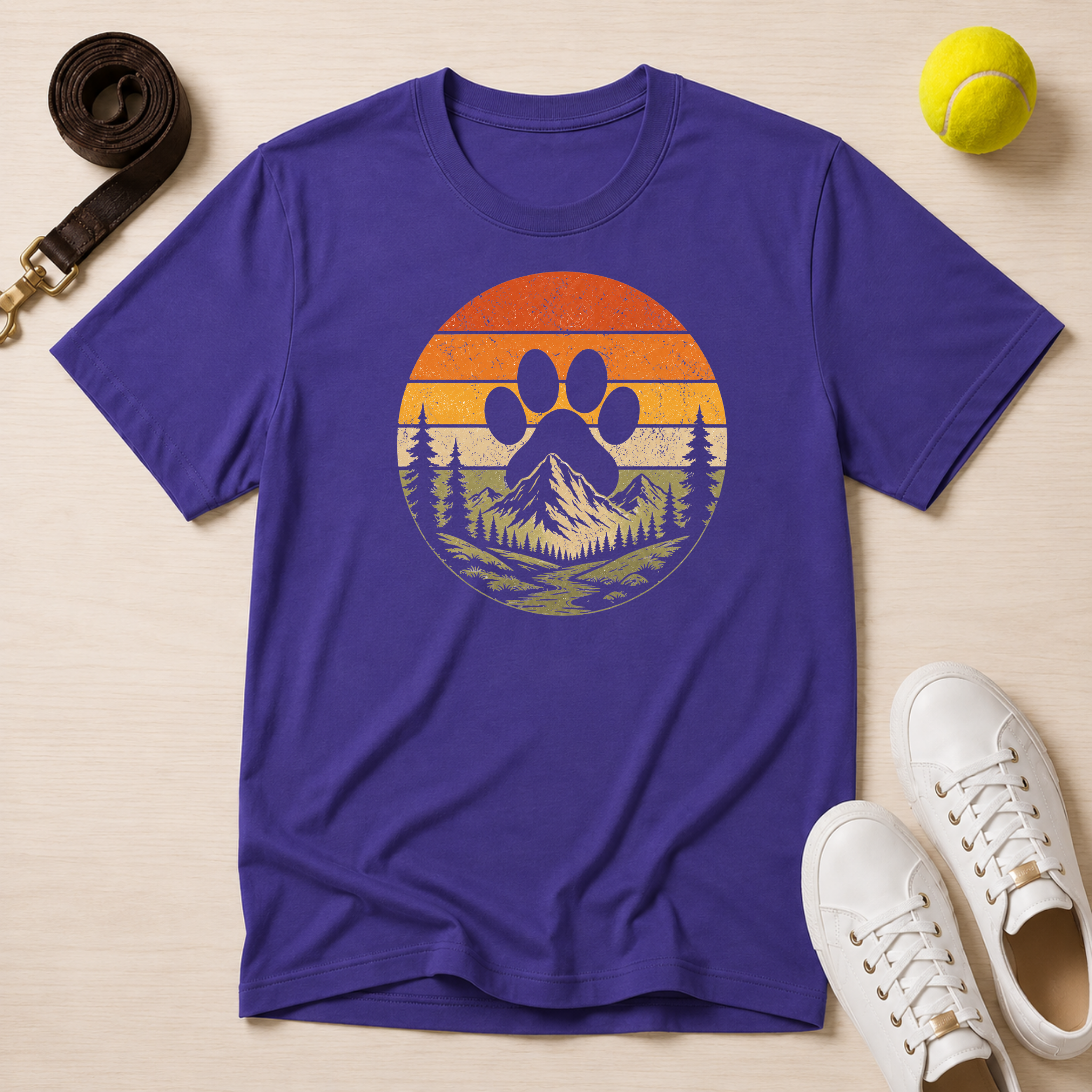 Pawprint Mountain, Classic T-Shirt