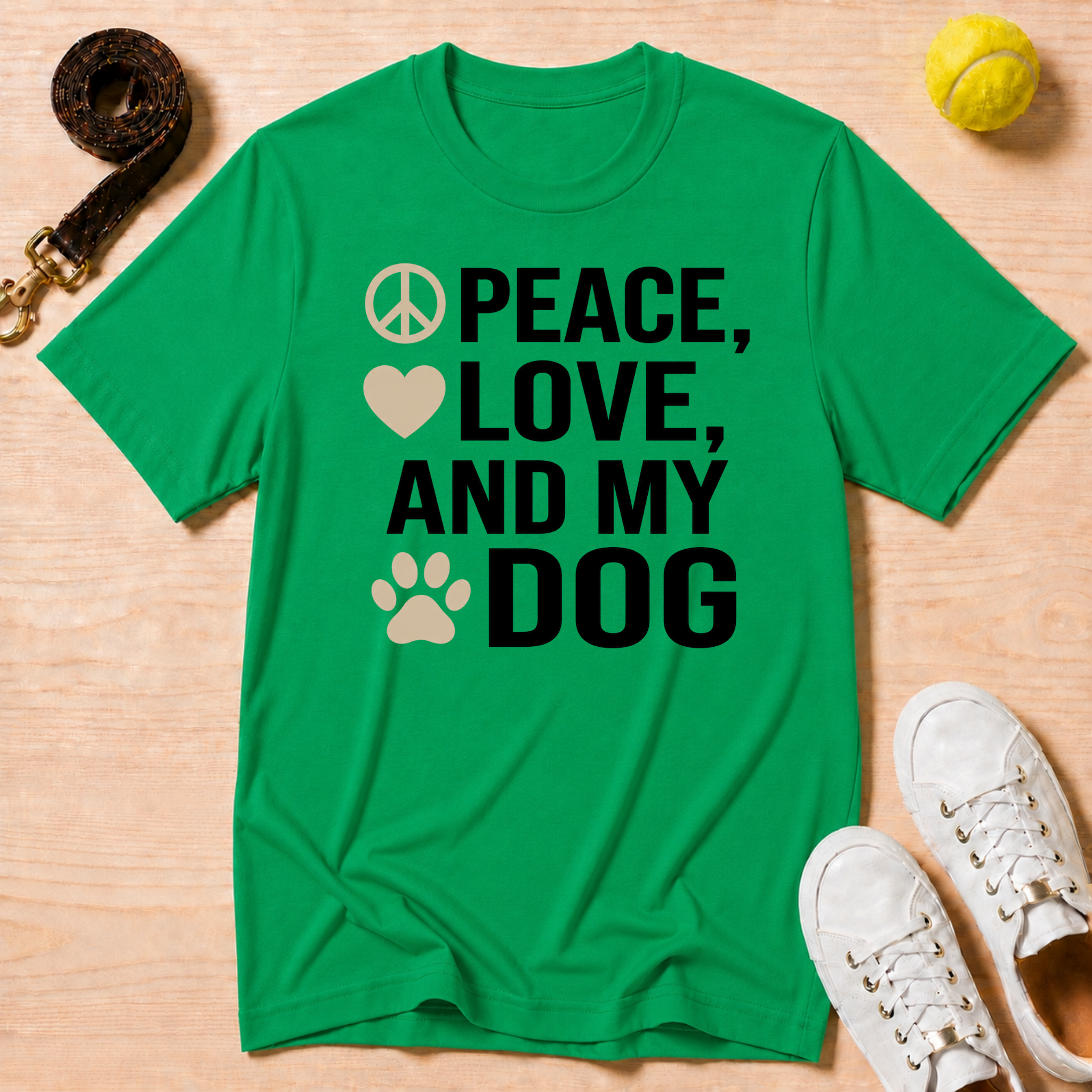 Peace, Love, Classic T-Shirt