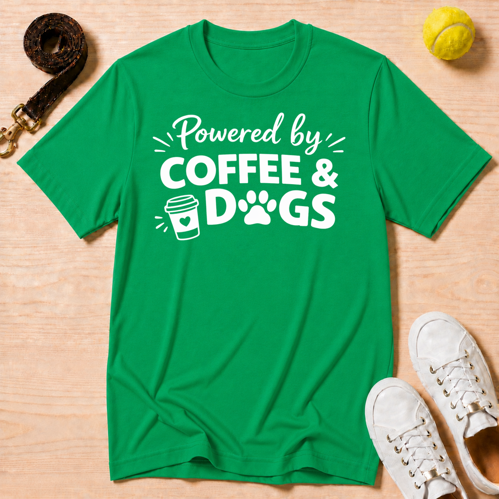 Coffee And Dogs- Classic T-Shirt