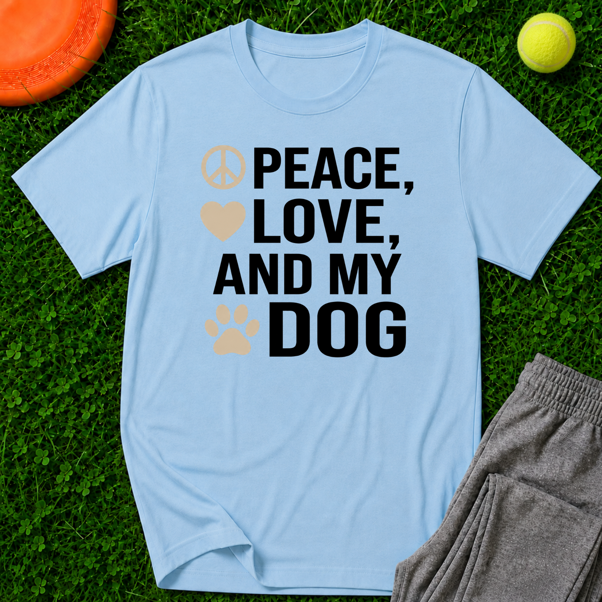Peace, Love, Classic T-Shirt