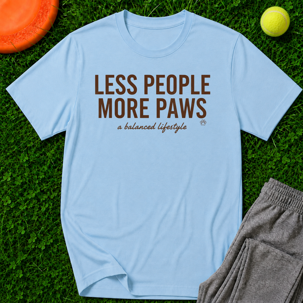 Less People More Paws Classic T-Shirt