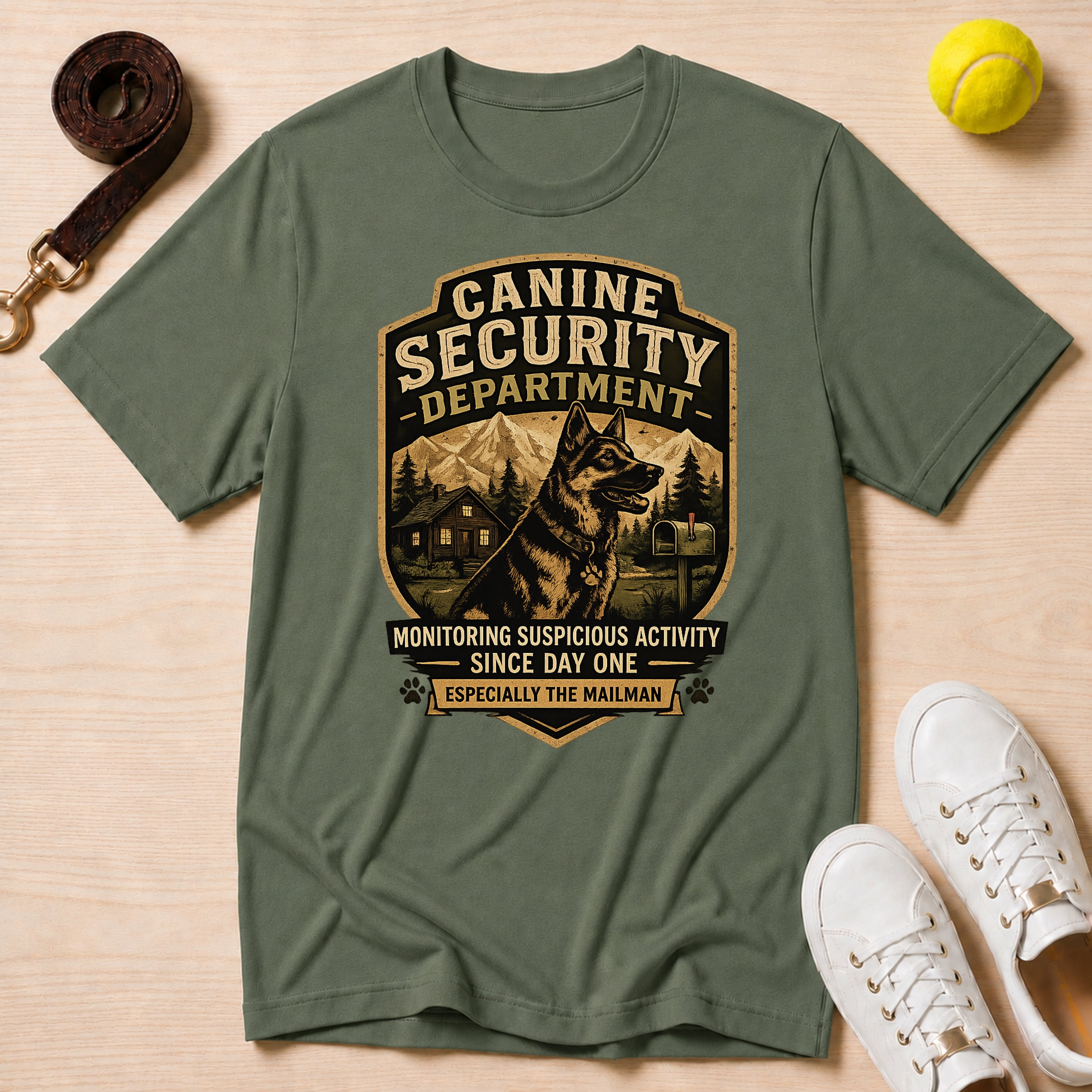 Canine Security Department T-Shirt