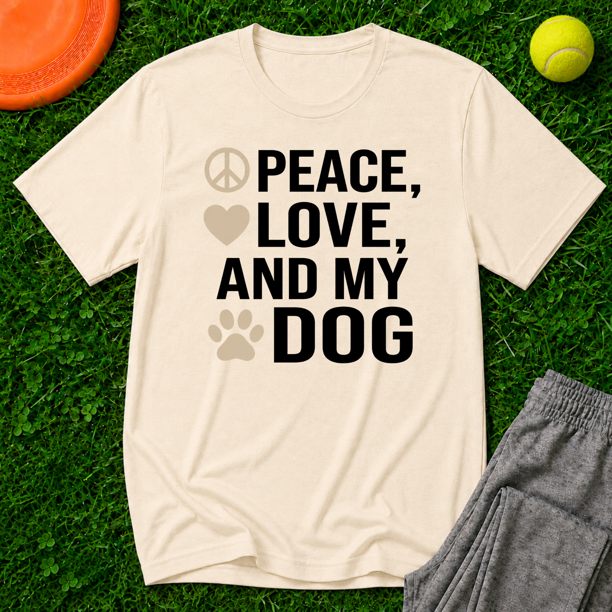 Peace, Love, Classic T-Shirt
