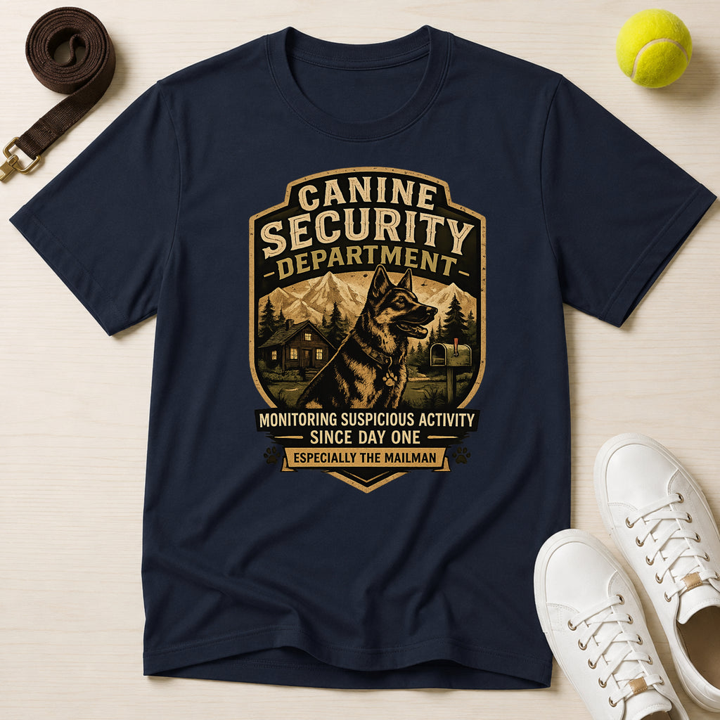 Canine Security Department T-Shirt