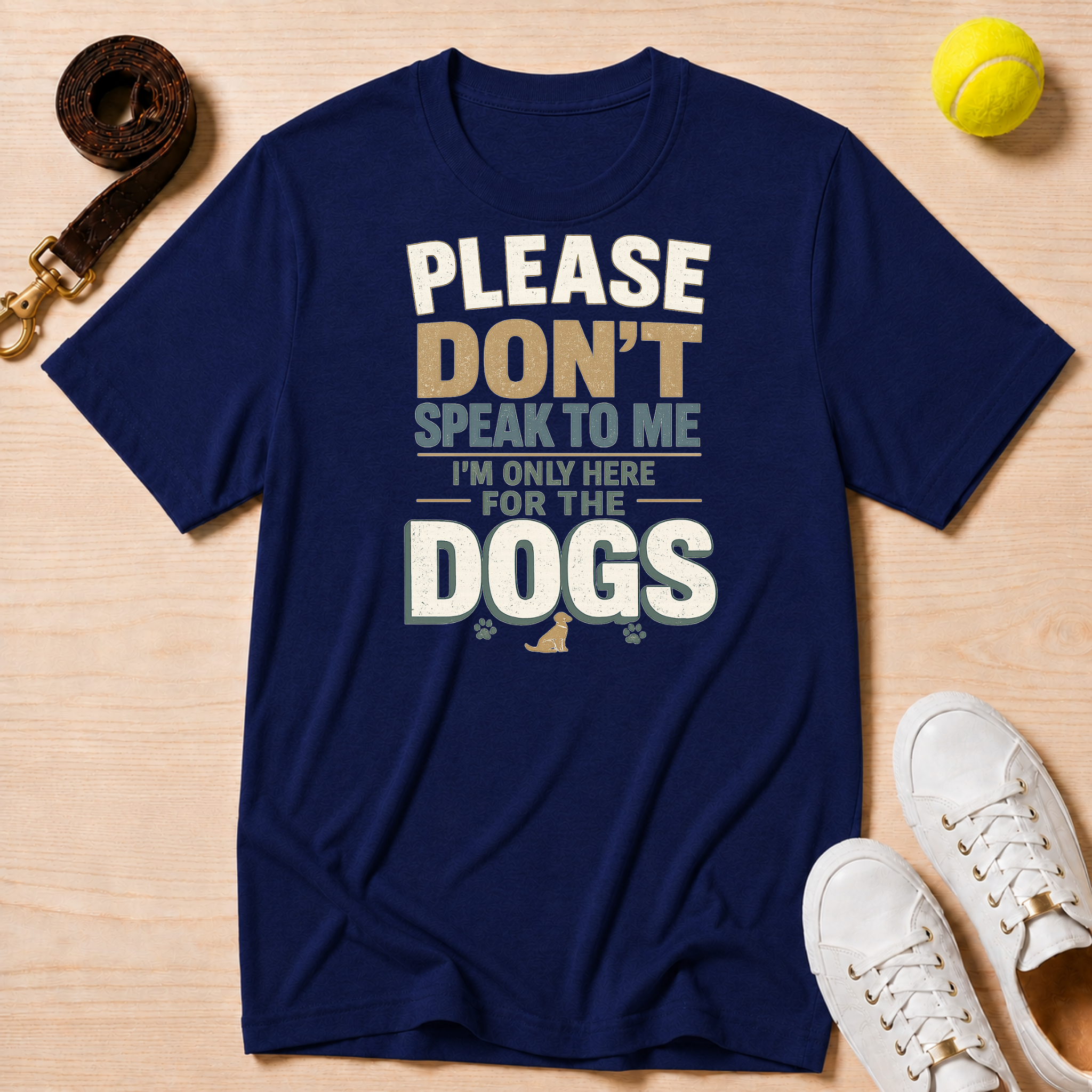 Here for the Dogs, Classic T-Shirt
