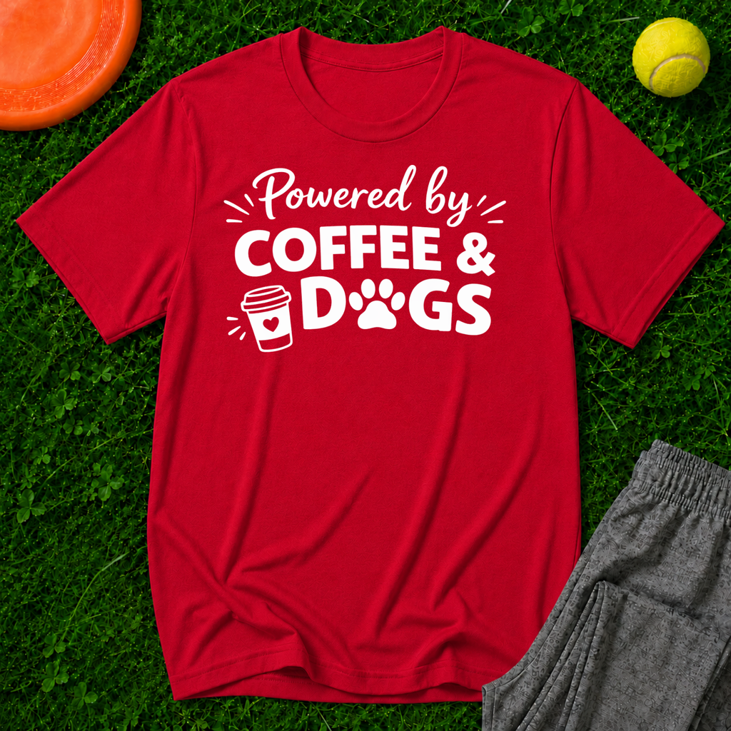 Coffee And Dogs- Classic T-Shirt