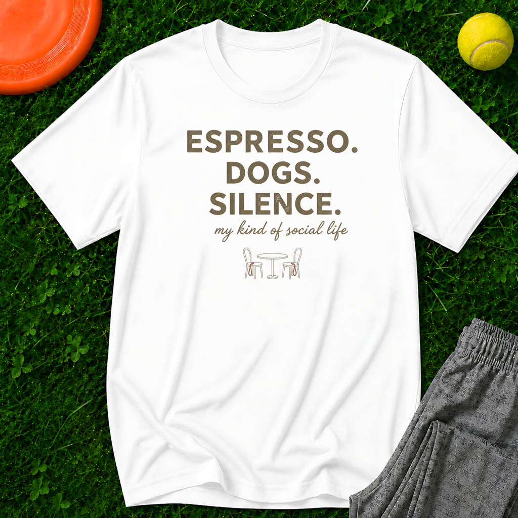 Espresso. Dogs. Silence. Classic T-Shirt