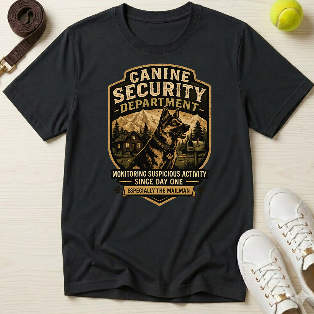 Canine Security Department T-Shirt