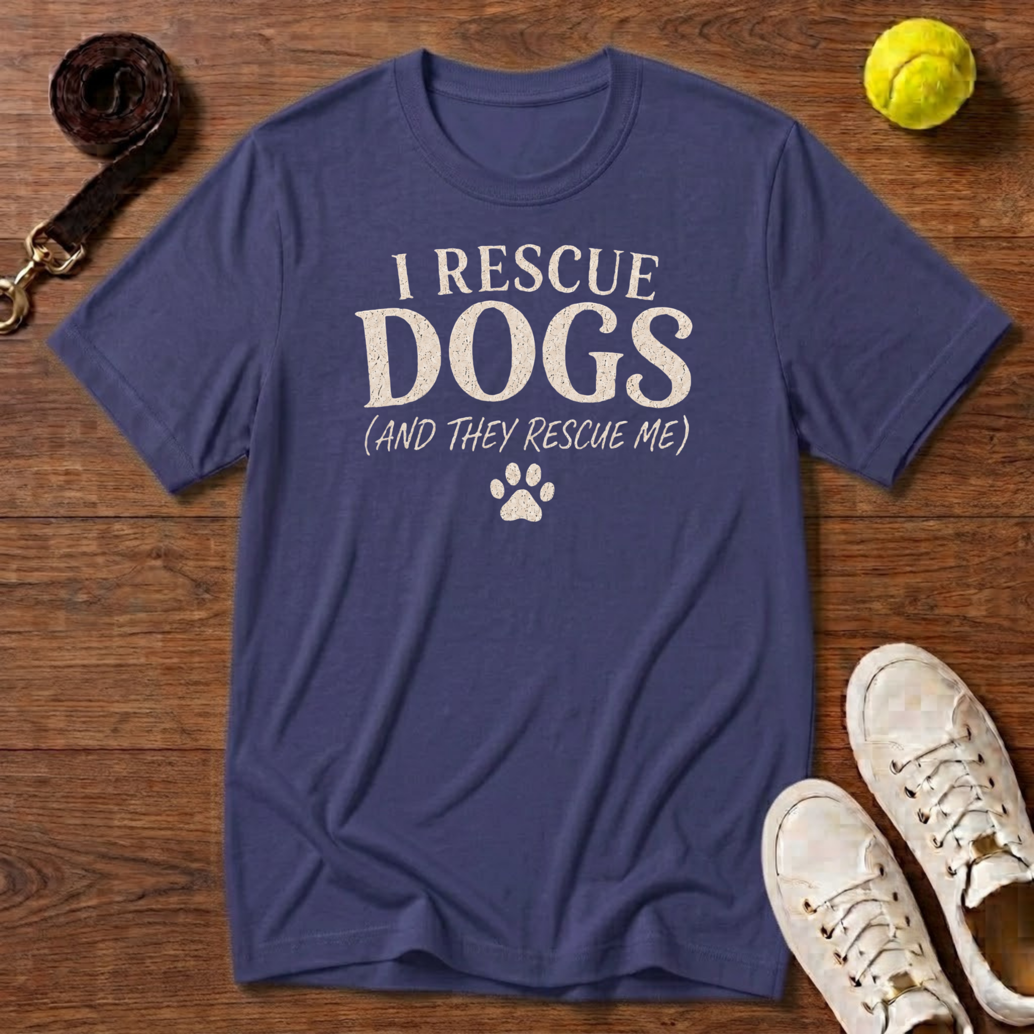 I Rescue Dogs T-Shirt – Gildan Softstyle