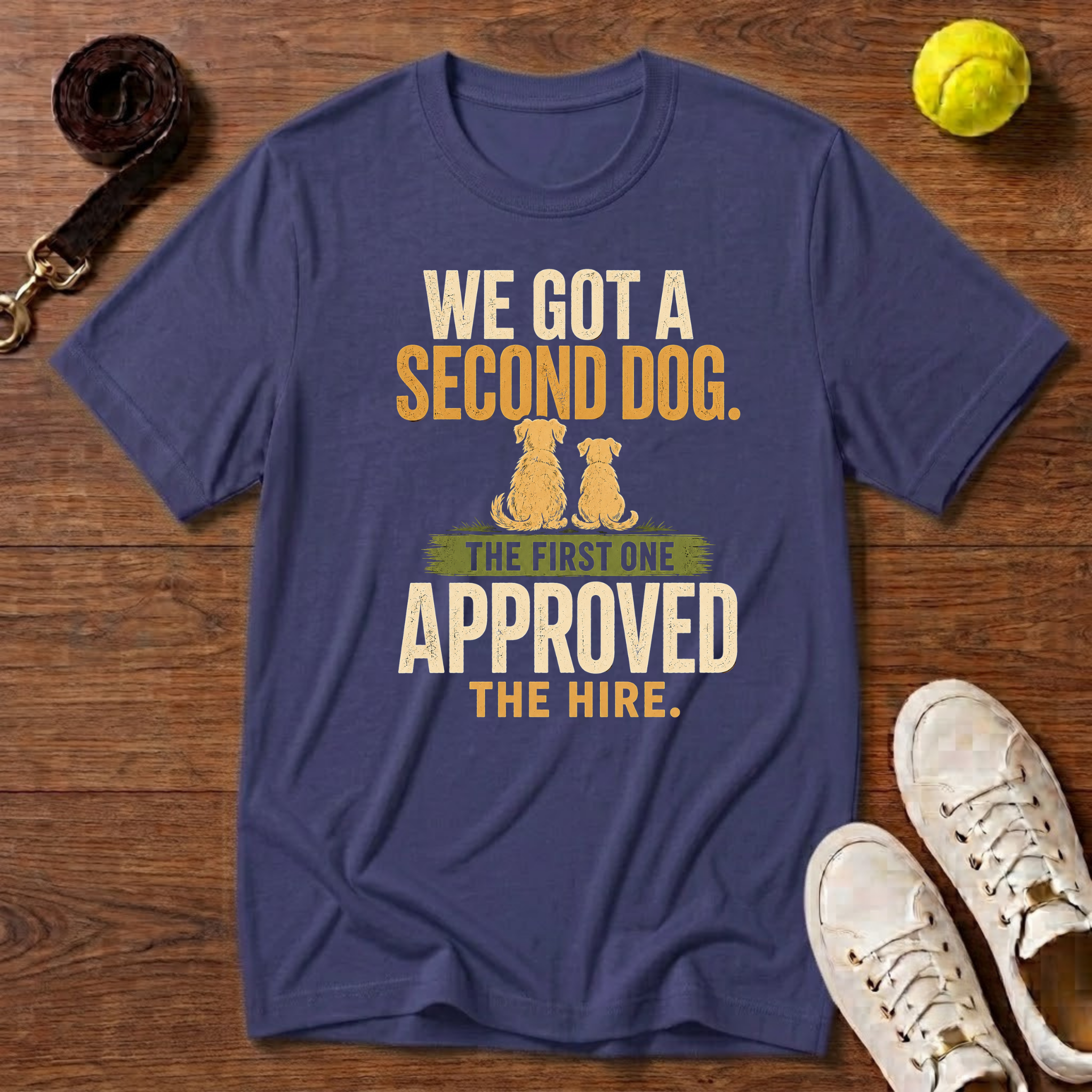 We Got A Second Dog T-Shirt – Gildan Softstyle