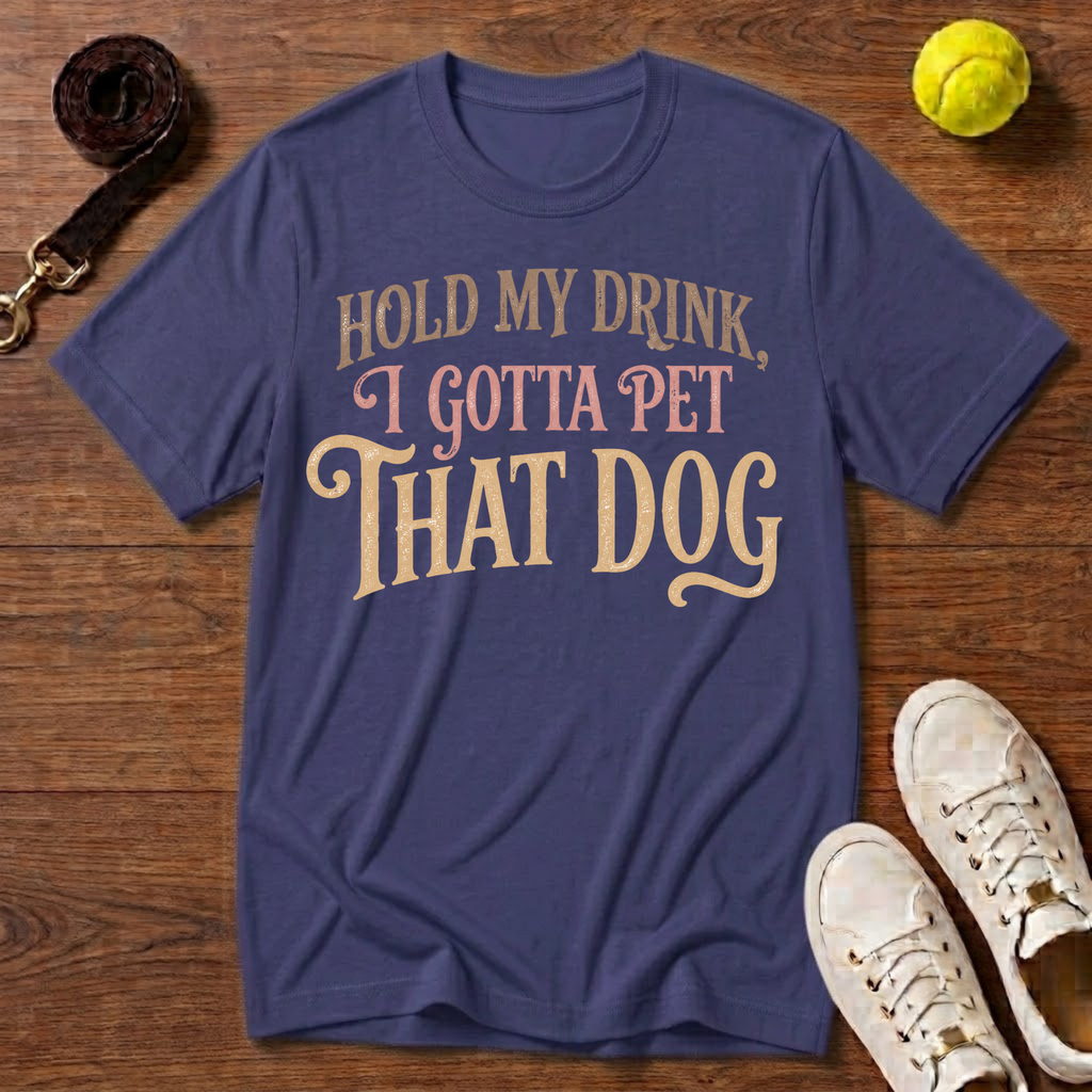 Hold My Drink T-Shirt – Gildan Softstyle
