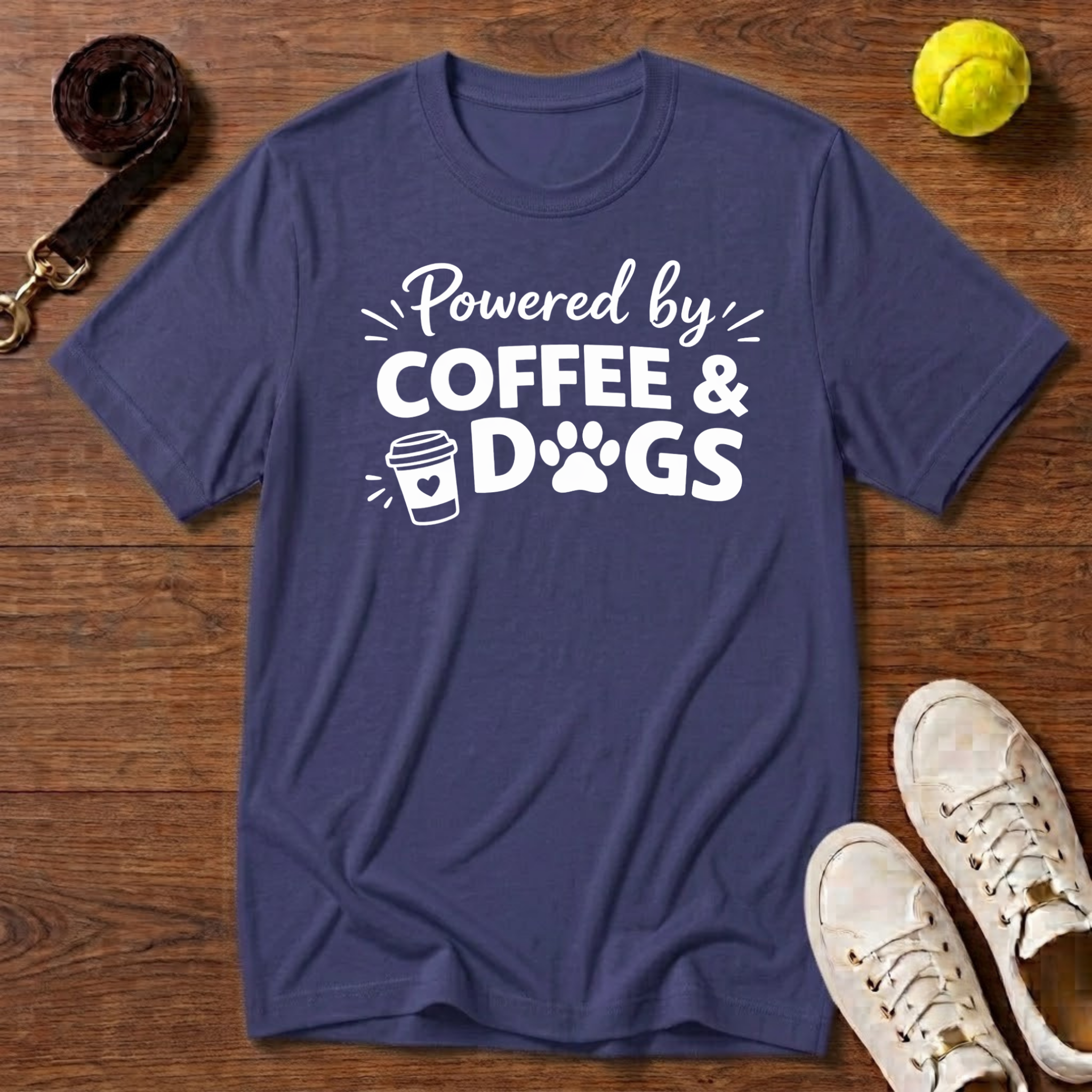 Coffee And Dogs- Gildan Softstyle Tee