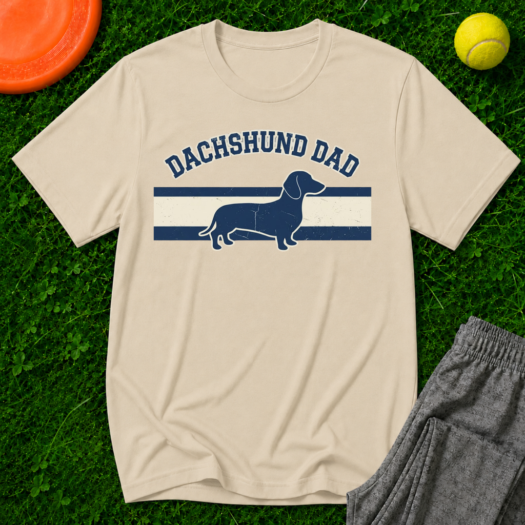 Dachshund Dad T-Shirt — Gildan Softstyle