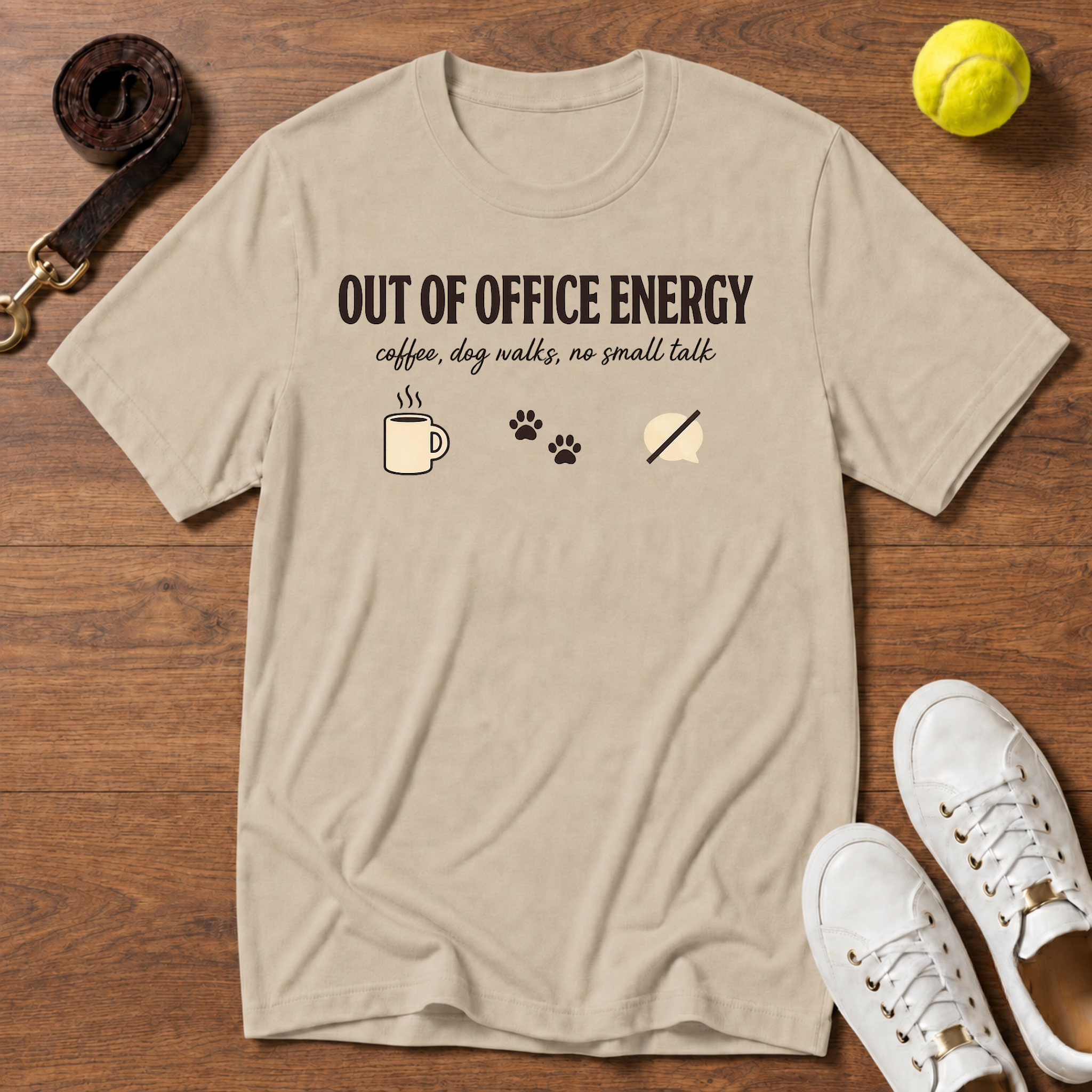 Out Of Office Energy T-Shirt – Gildan Softstyle