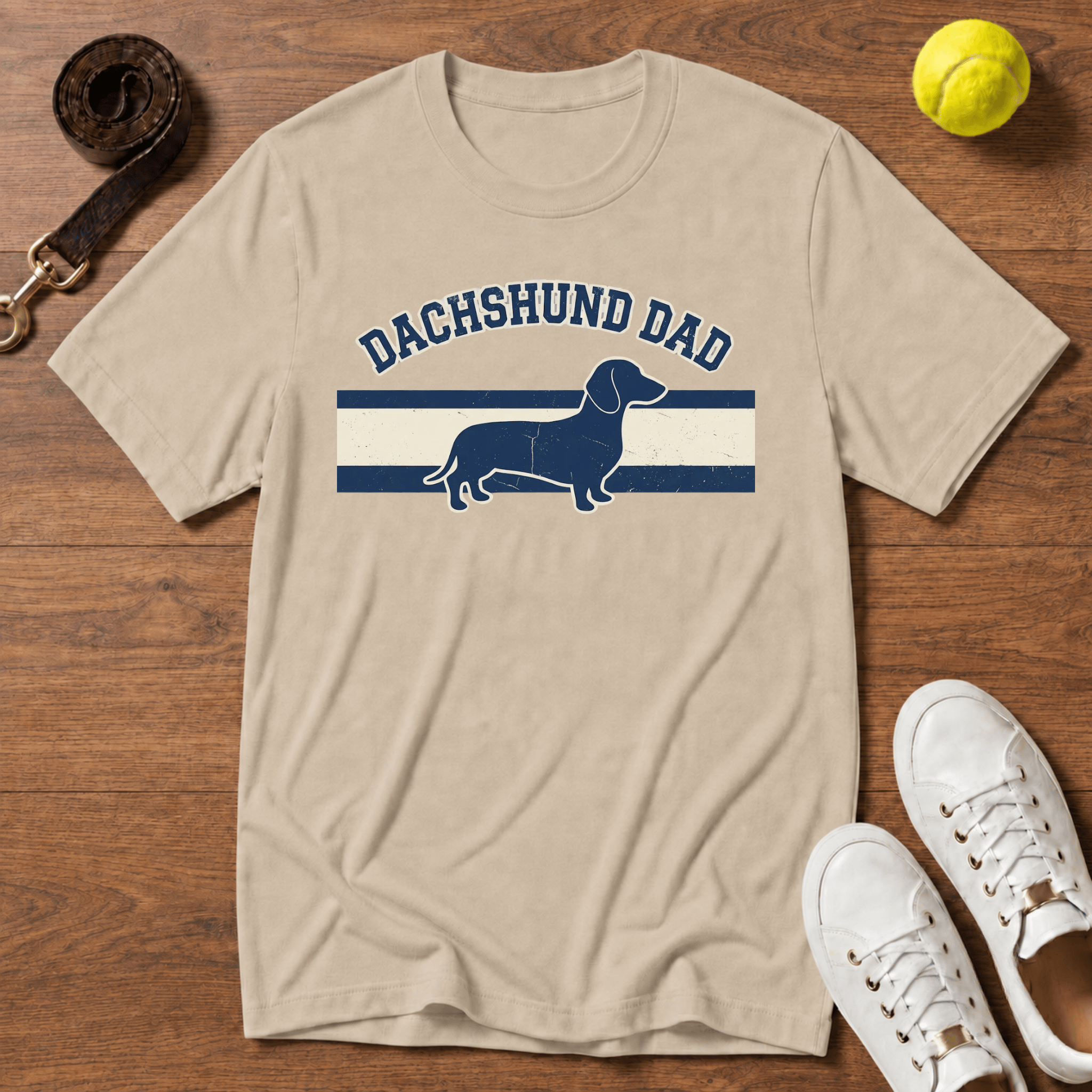 Dachshund Dad T-Shirt — Gildan Softstyle