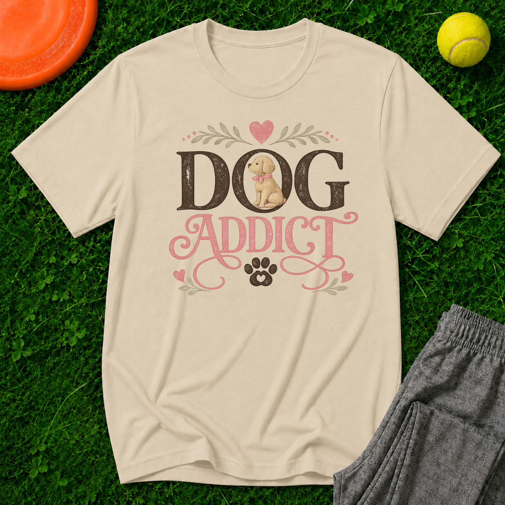 Dog Addict, Classic T-Shirt