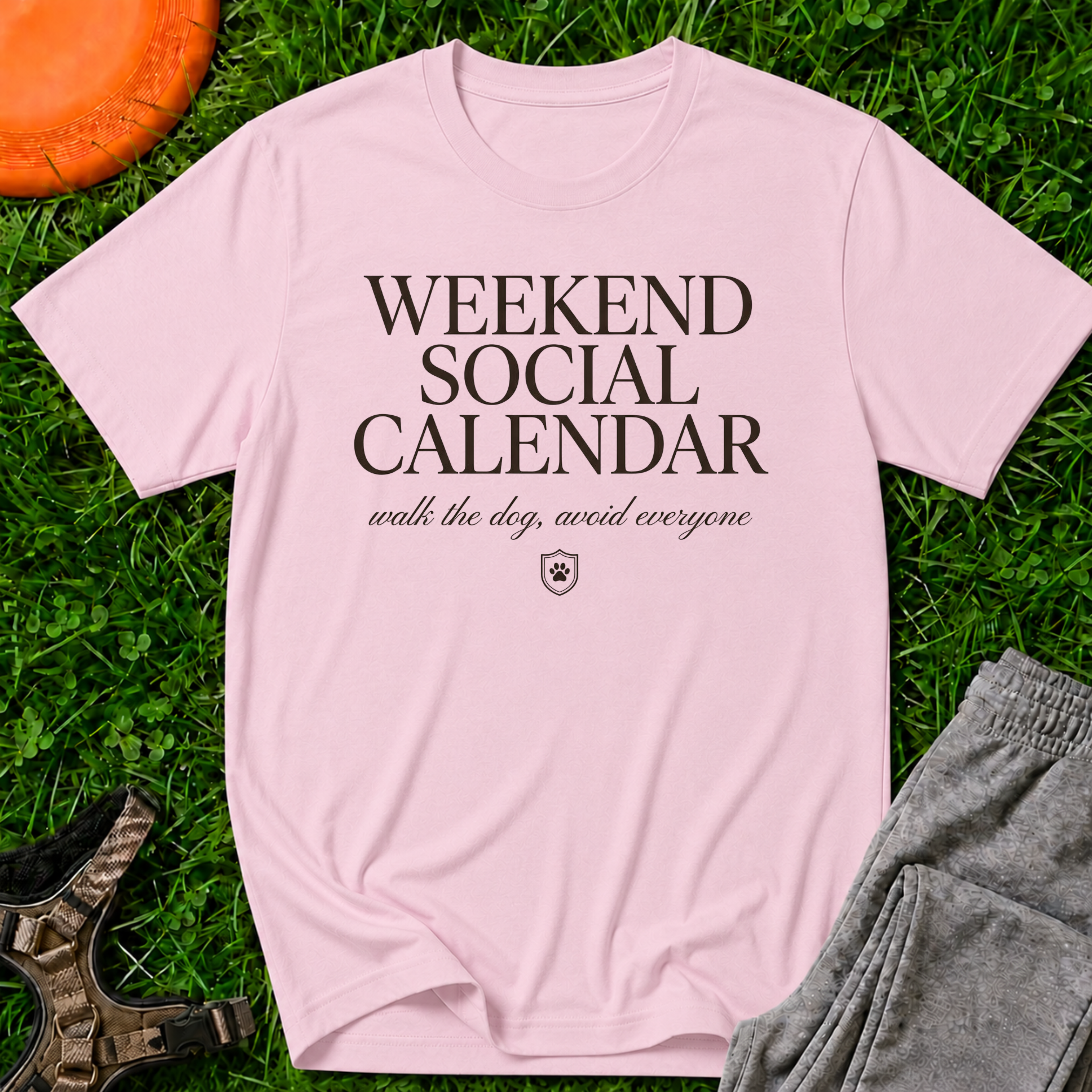 Weekend Social Calendar T-Shirt