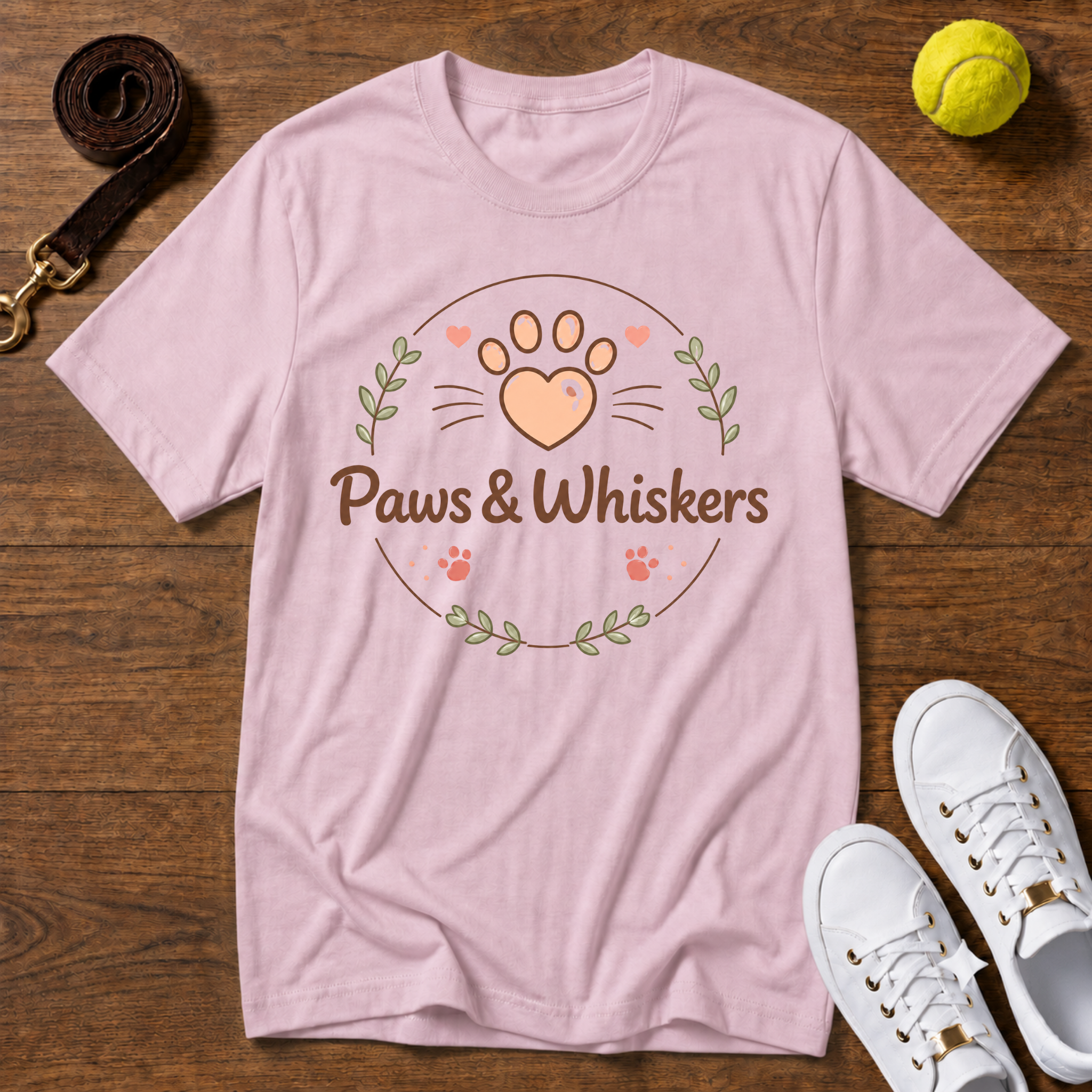 Paws & Whiskers T-Shirt – Gildan Softstyle
