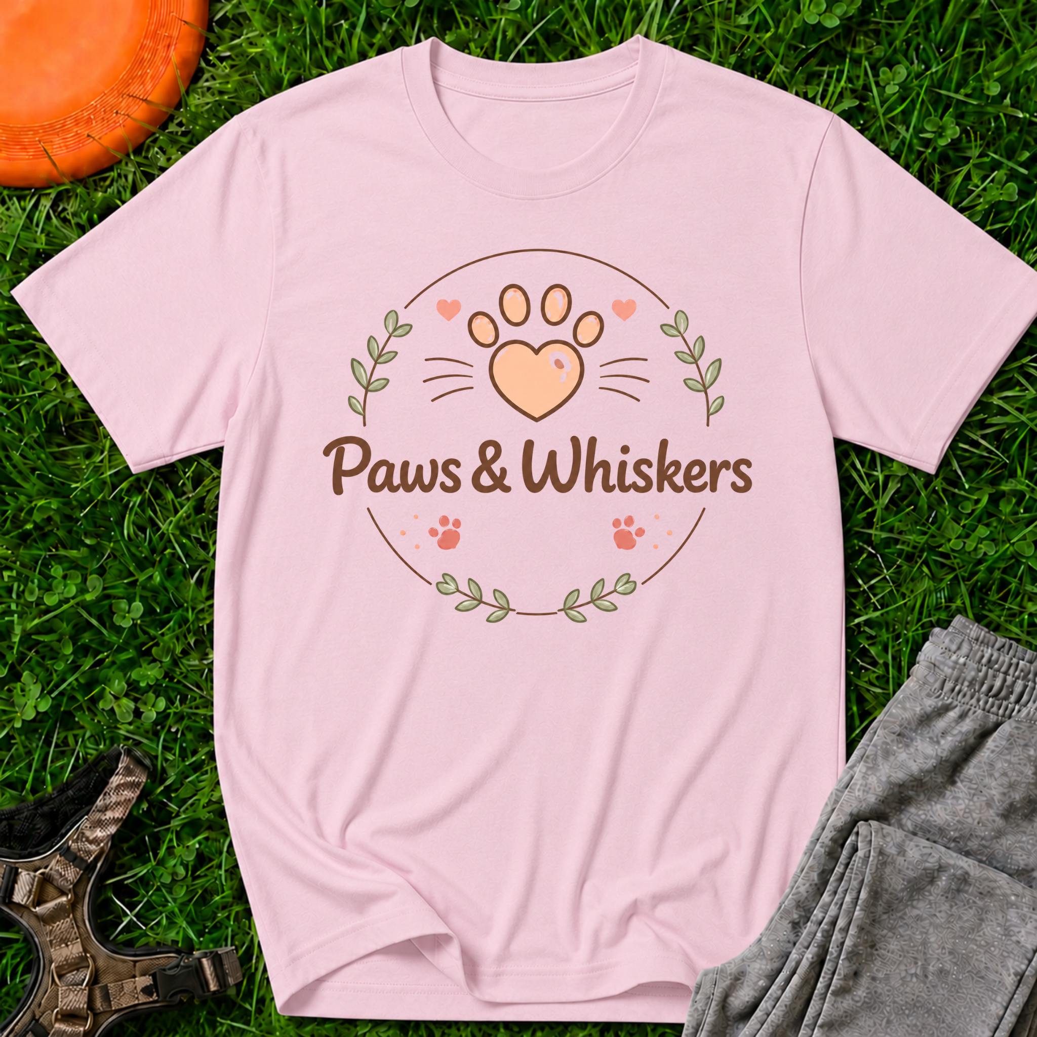 Paws & Whiskers Pet Graphic T-Shirt