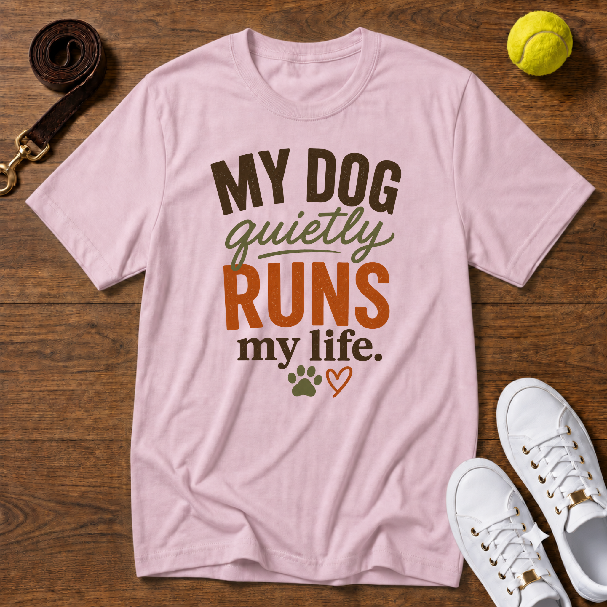 Runs My Life T-Shirt – Gildan Softstyle
