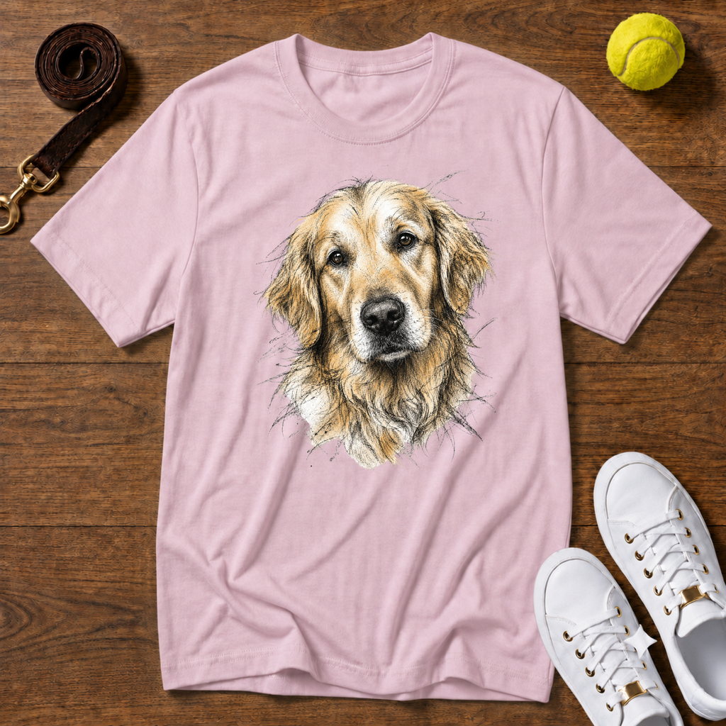 Golden Retriever T-Shirt – Gildan Softstyle