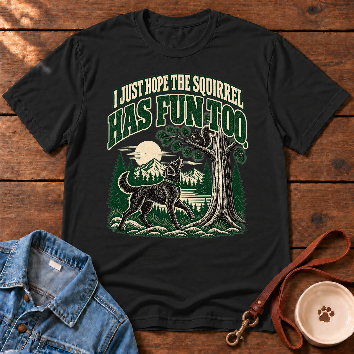 Squirrel Has Fun Too T-Shirt