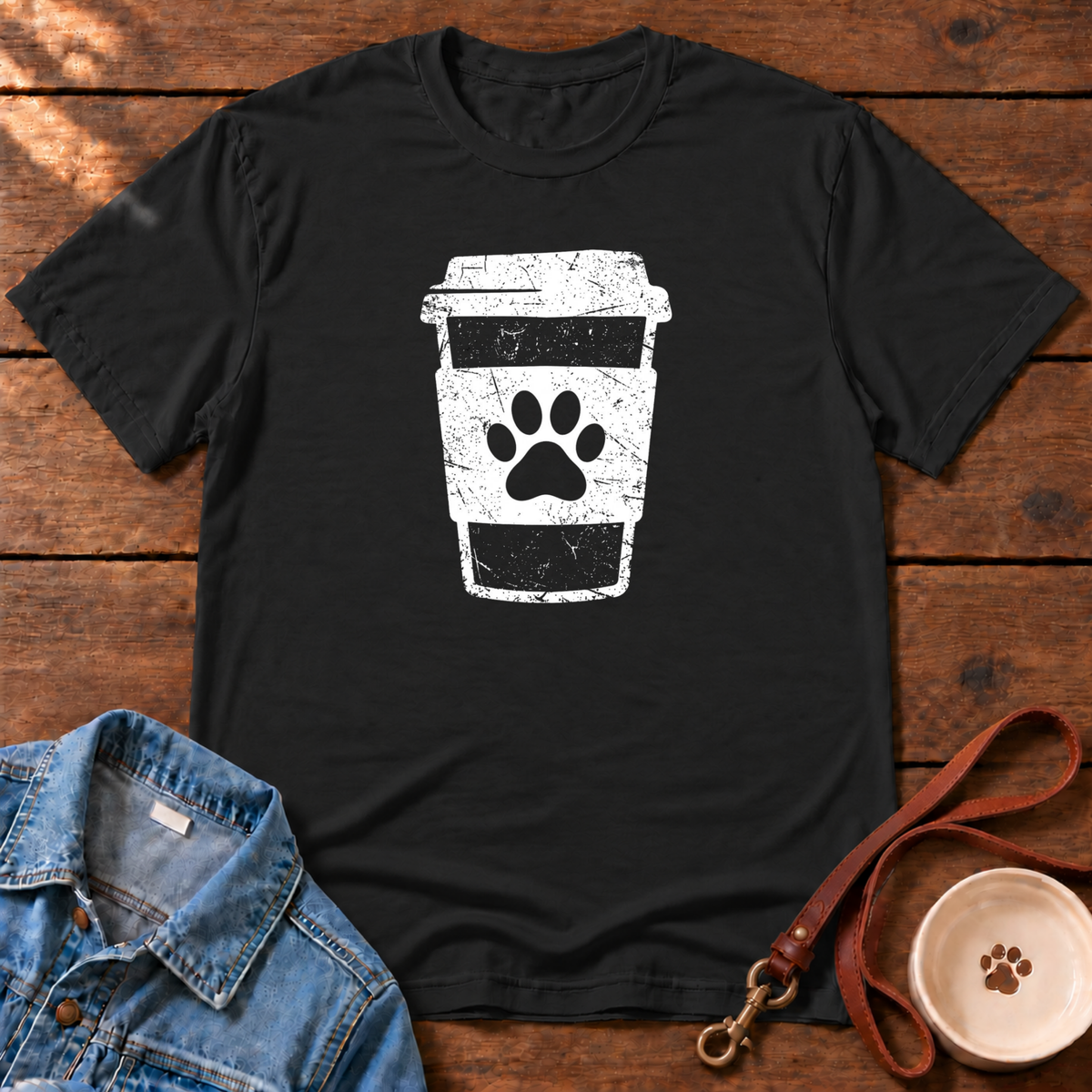 Coffee Paw T-Shirt