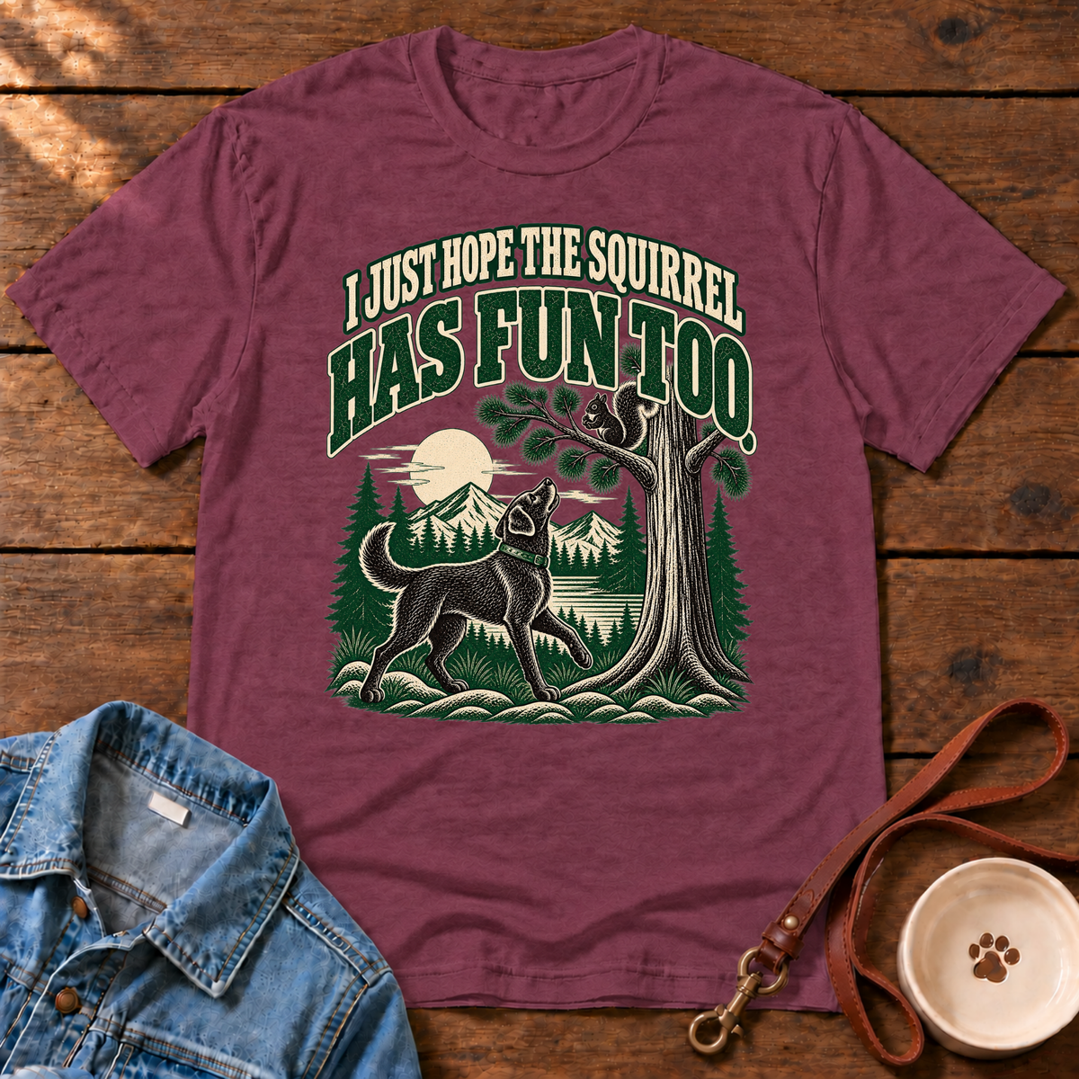 Squirrel Has Fun Too T-Shirt