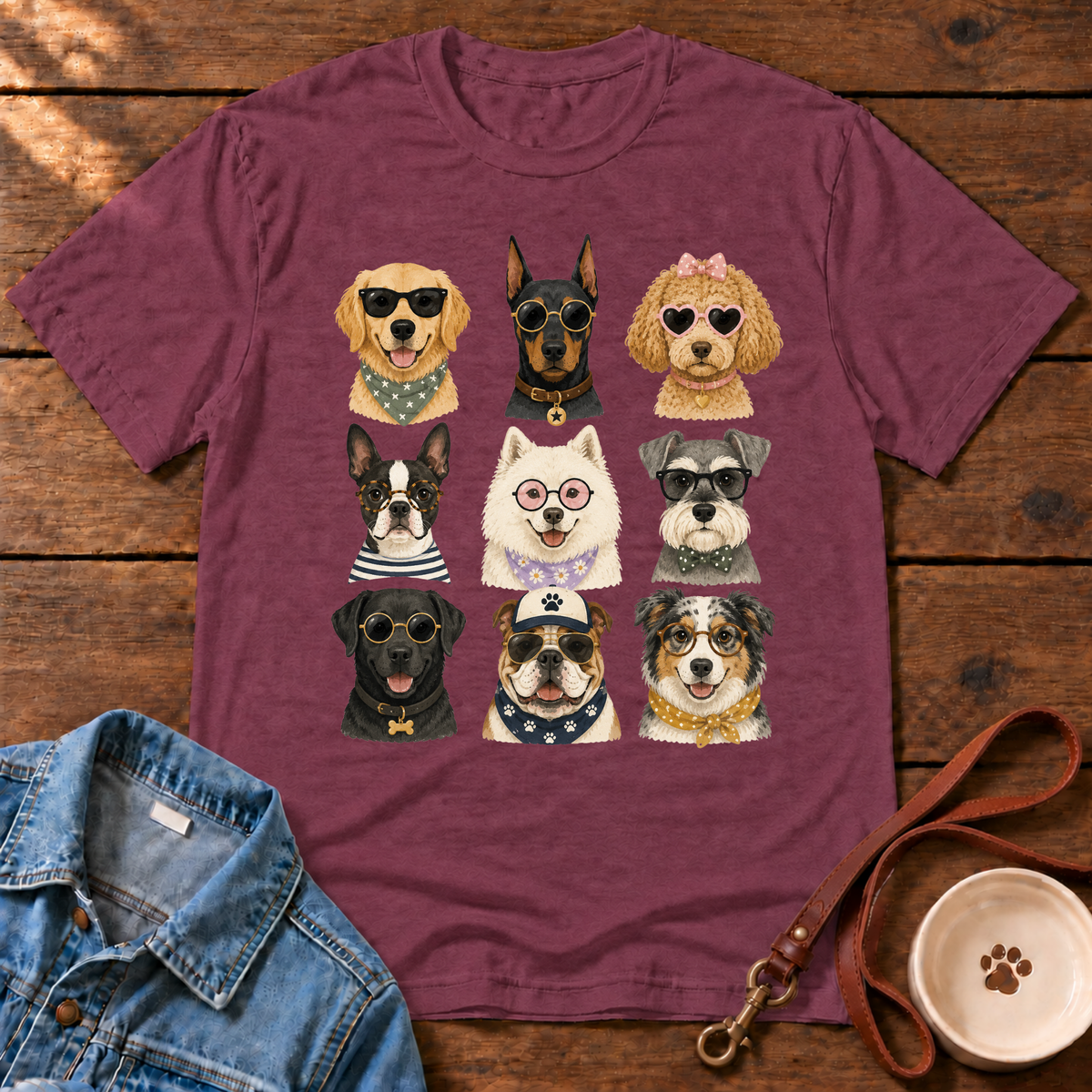 Dog GridT-Shirt