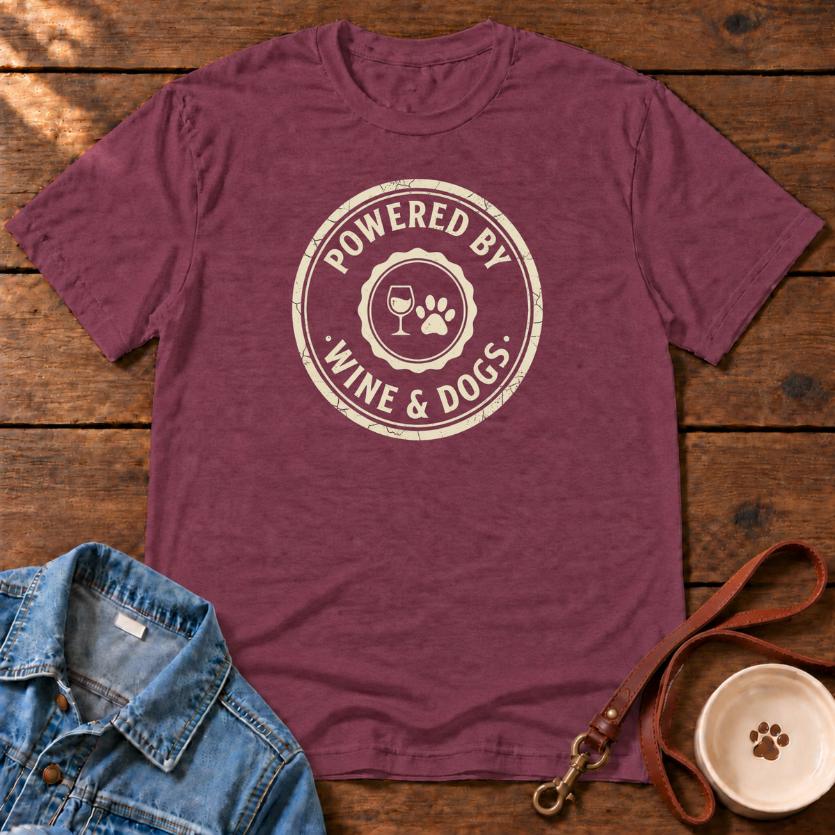 Wine & Dogs T-Shirt