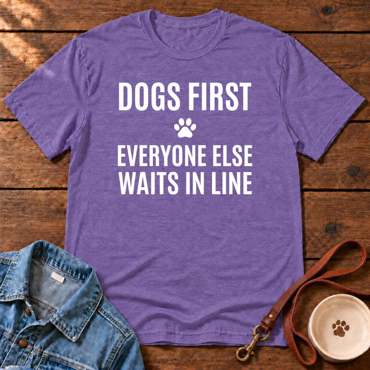 Dogs First T-Shirt