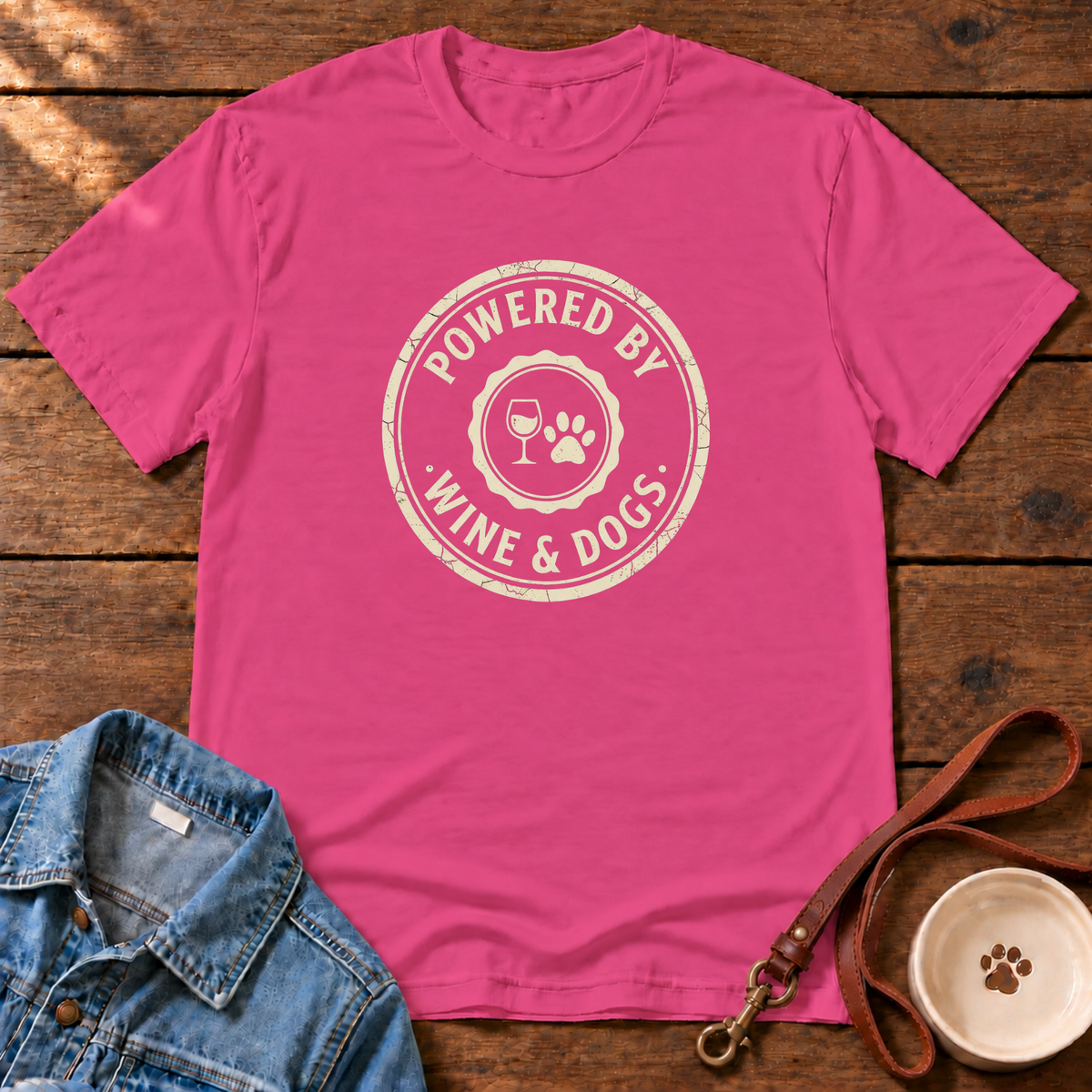Wine & Dogs T-Shirt